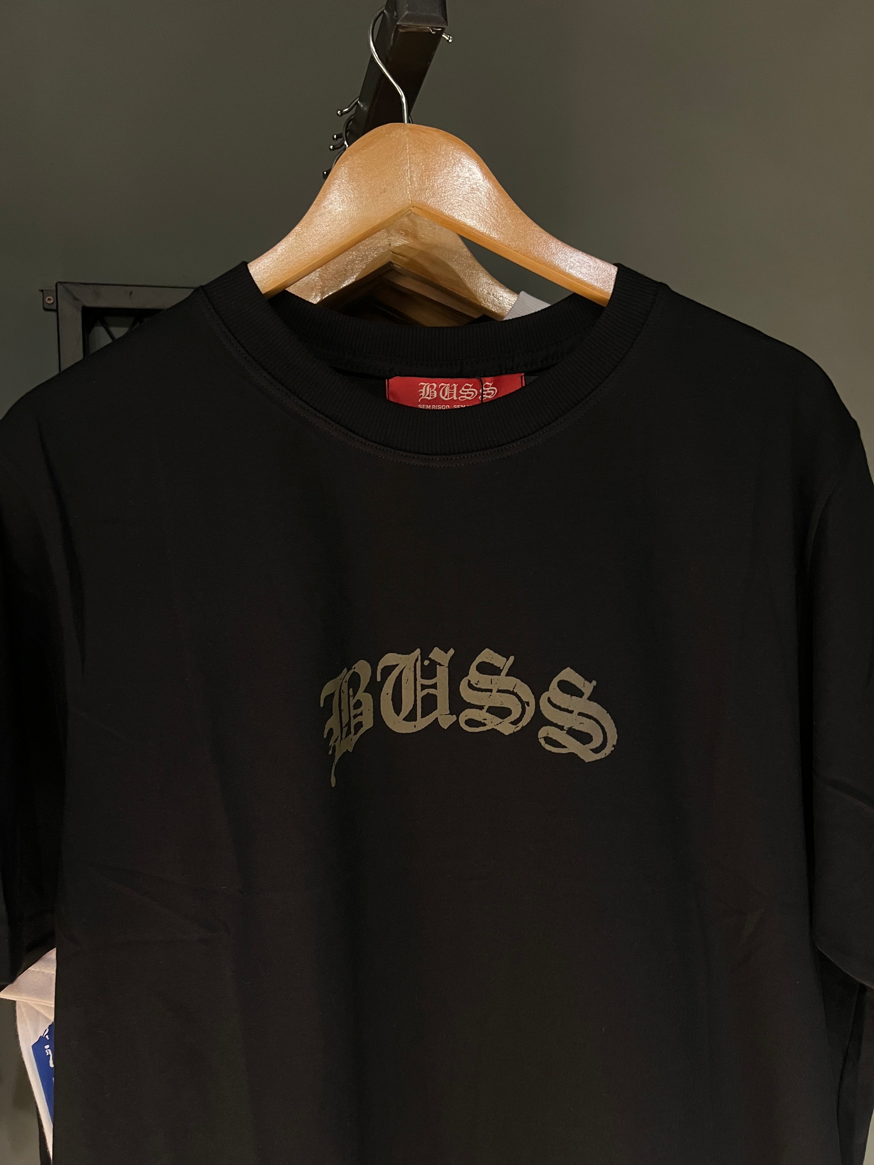 CAMISA BUSS LOGOS BLACK