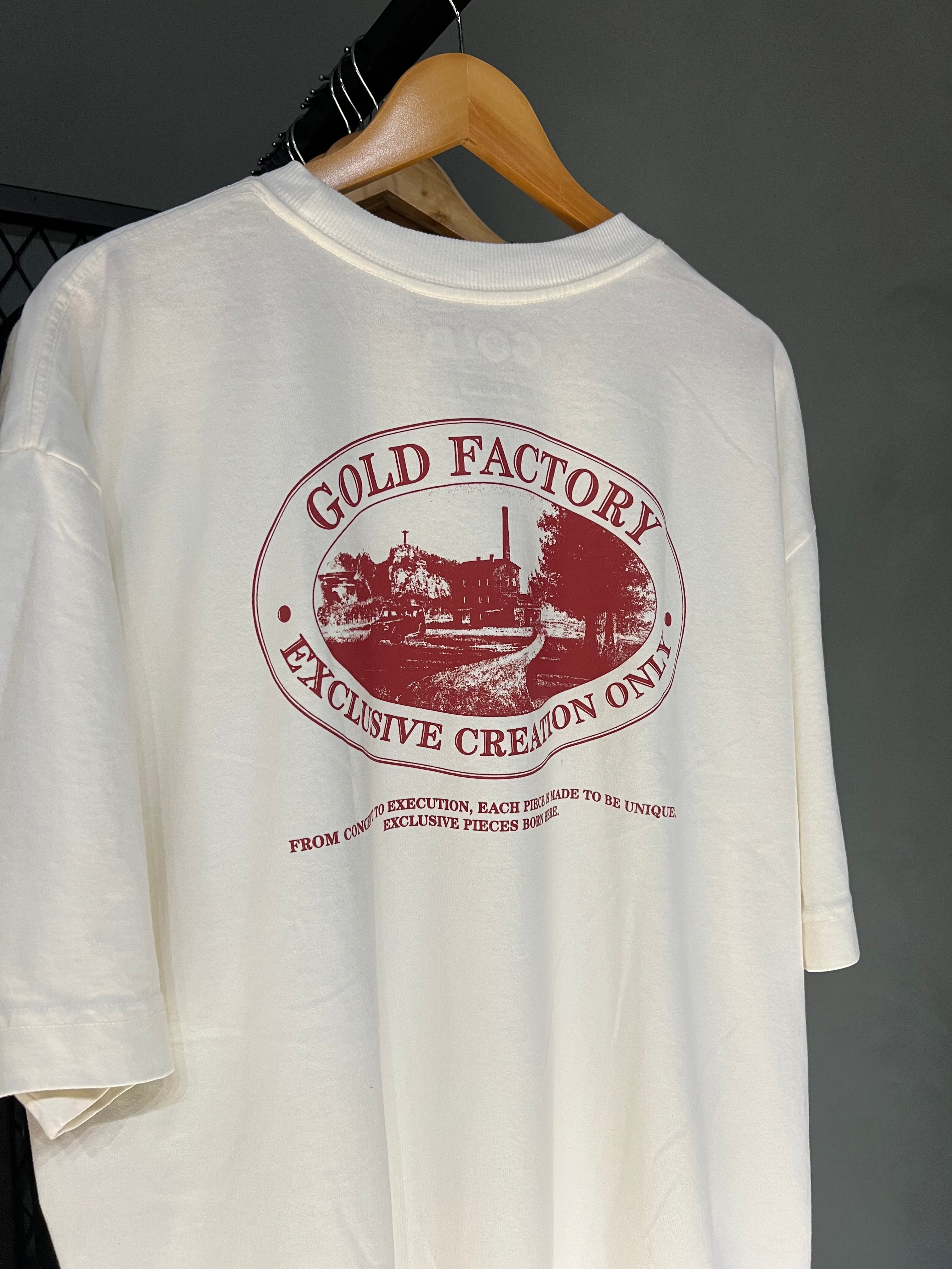 CAMISA GOLD FACTORY WHITE