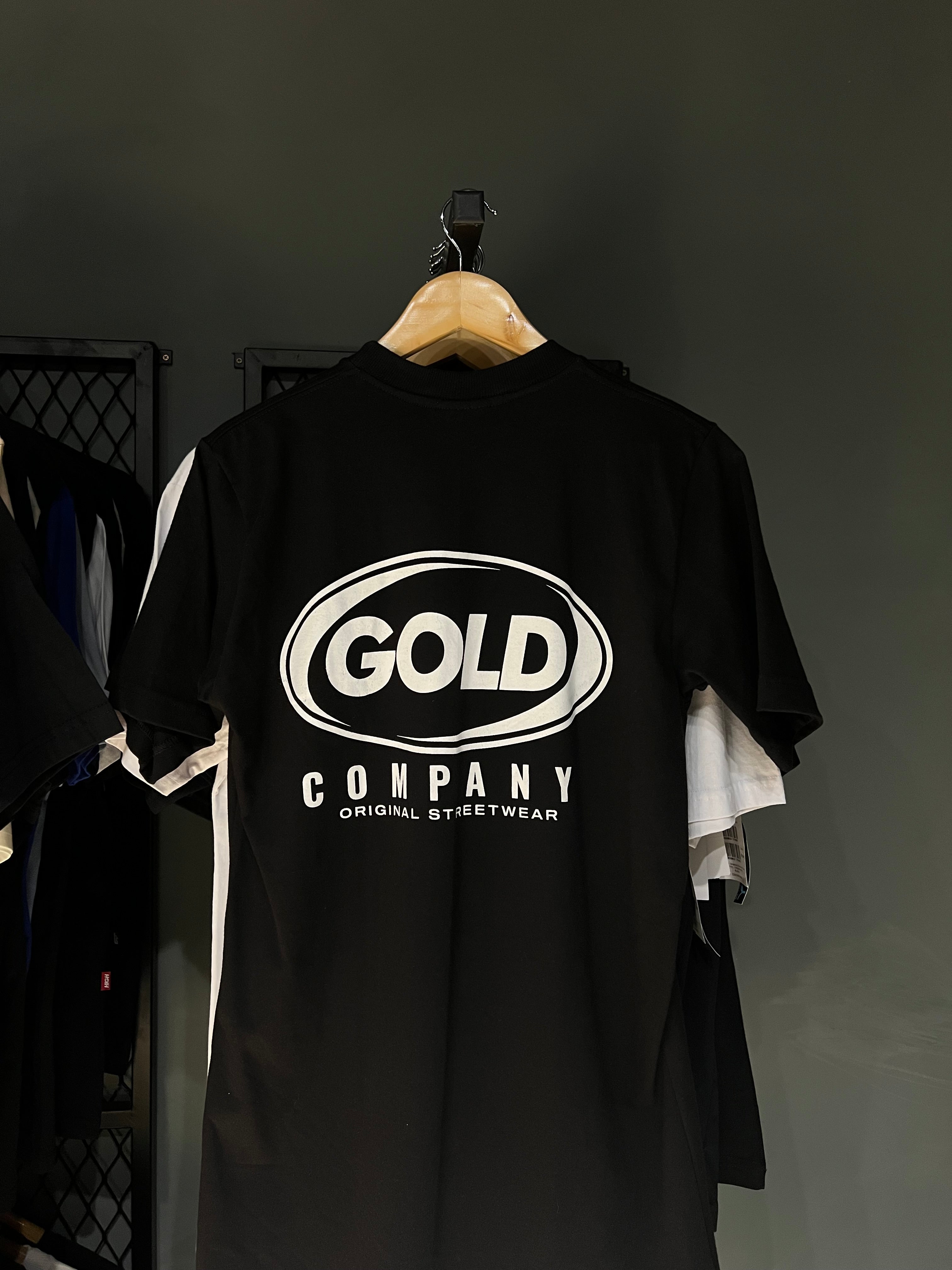 CAMISA GOLD OVAL BLACK