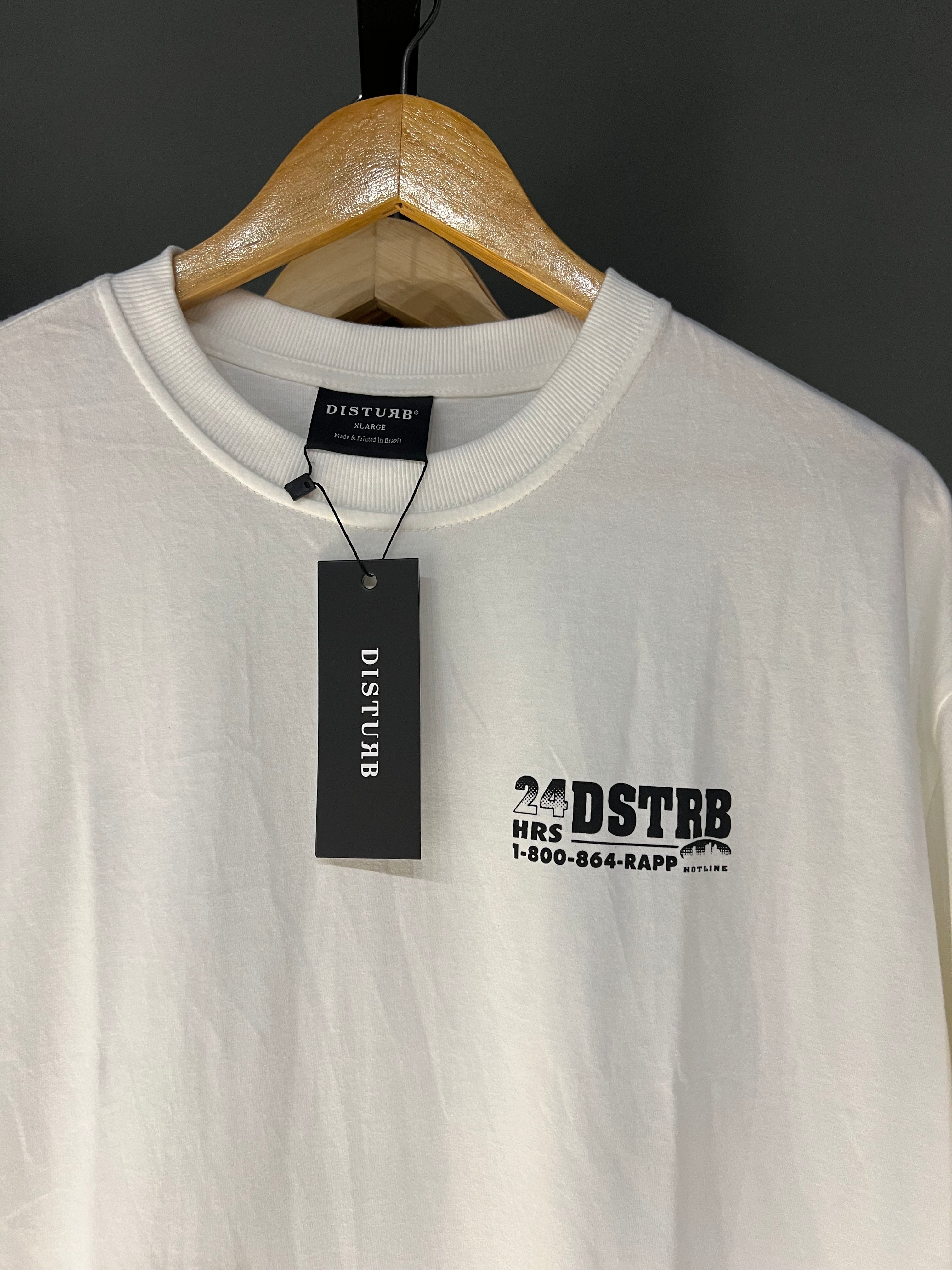 CAMISA DISTURB HOTLINE WHITE