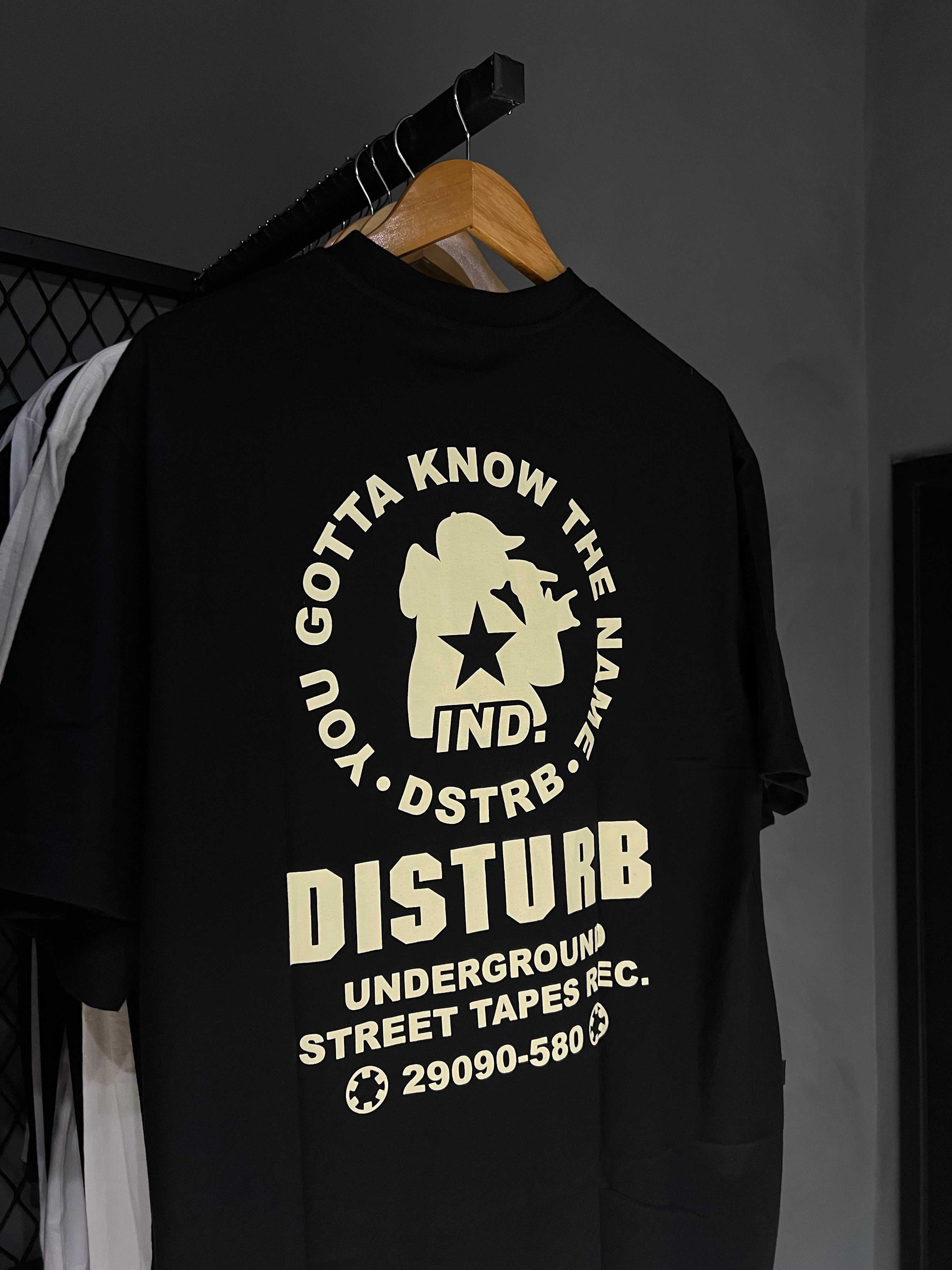 CAMISA DISTURB STREET BLACK