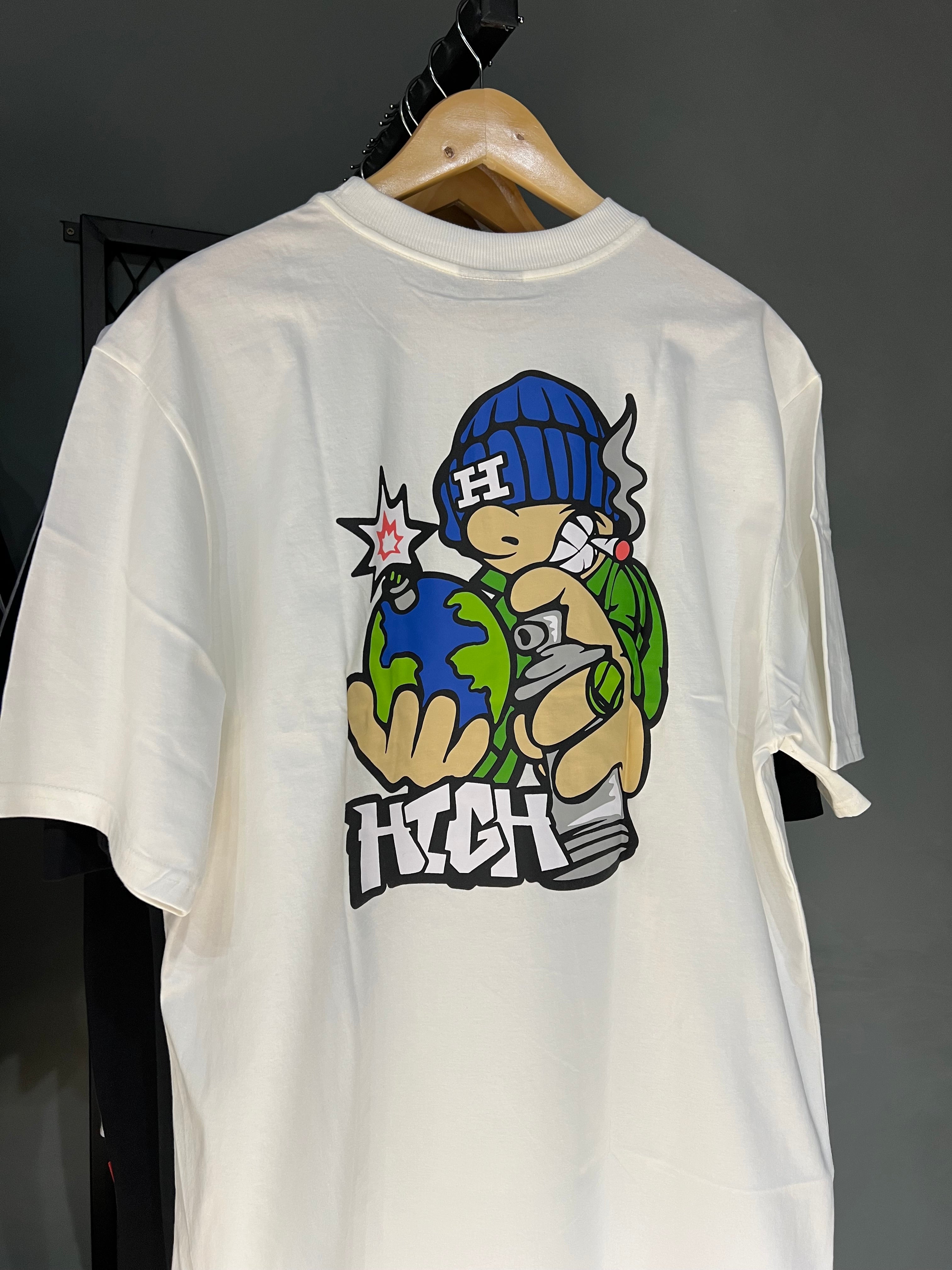 CAMISA HIGH REBEL WHITE