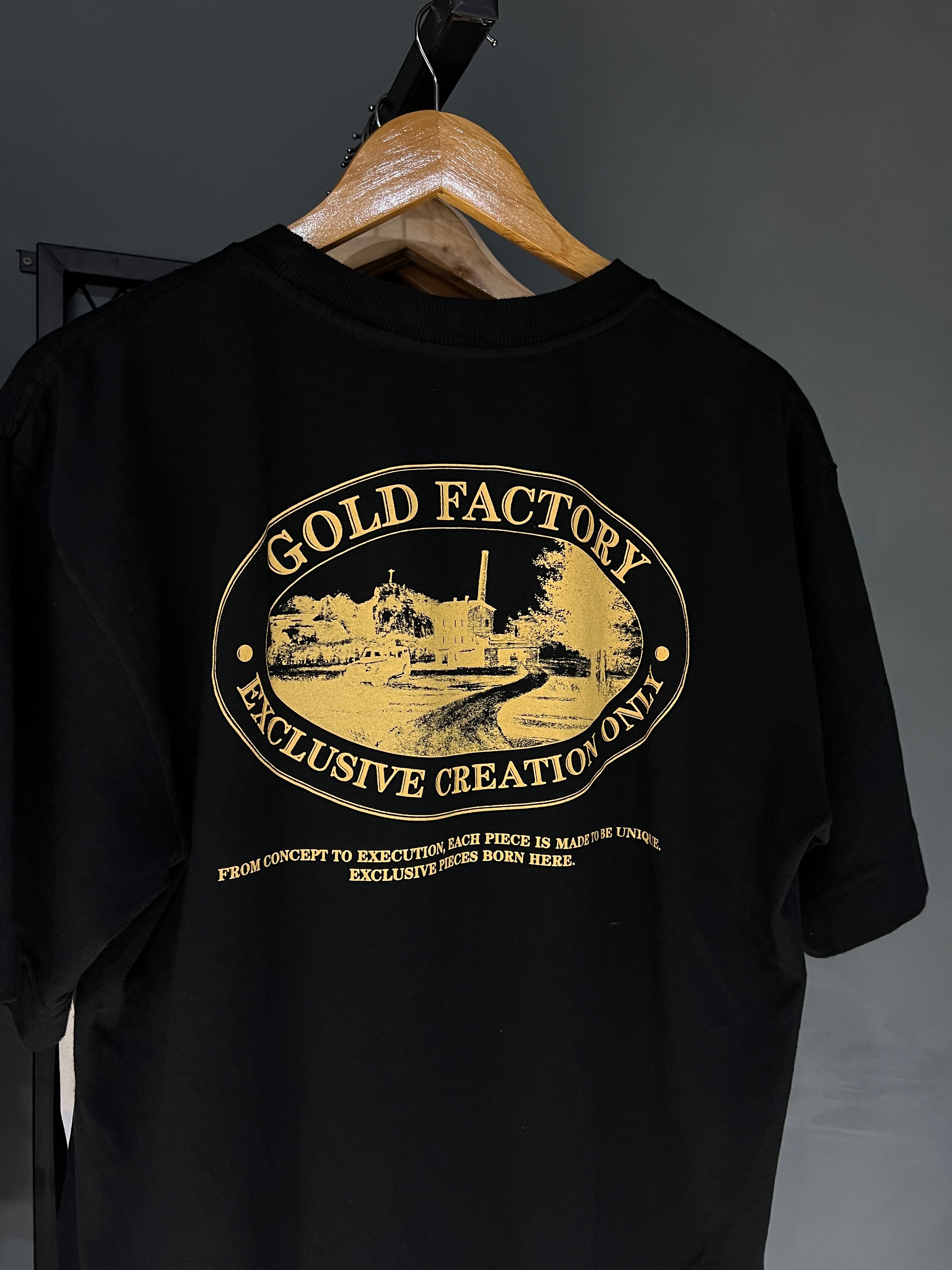 CAMISA GOLD FACTORY BLACK
