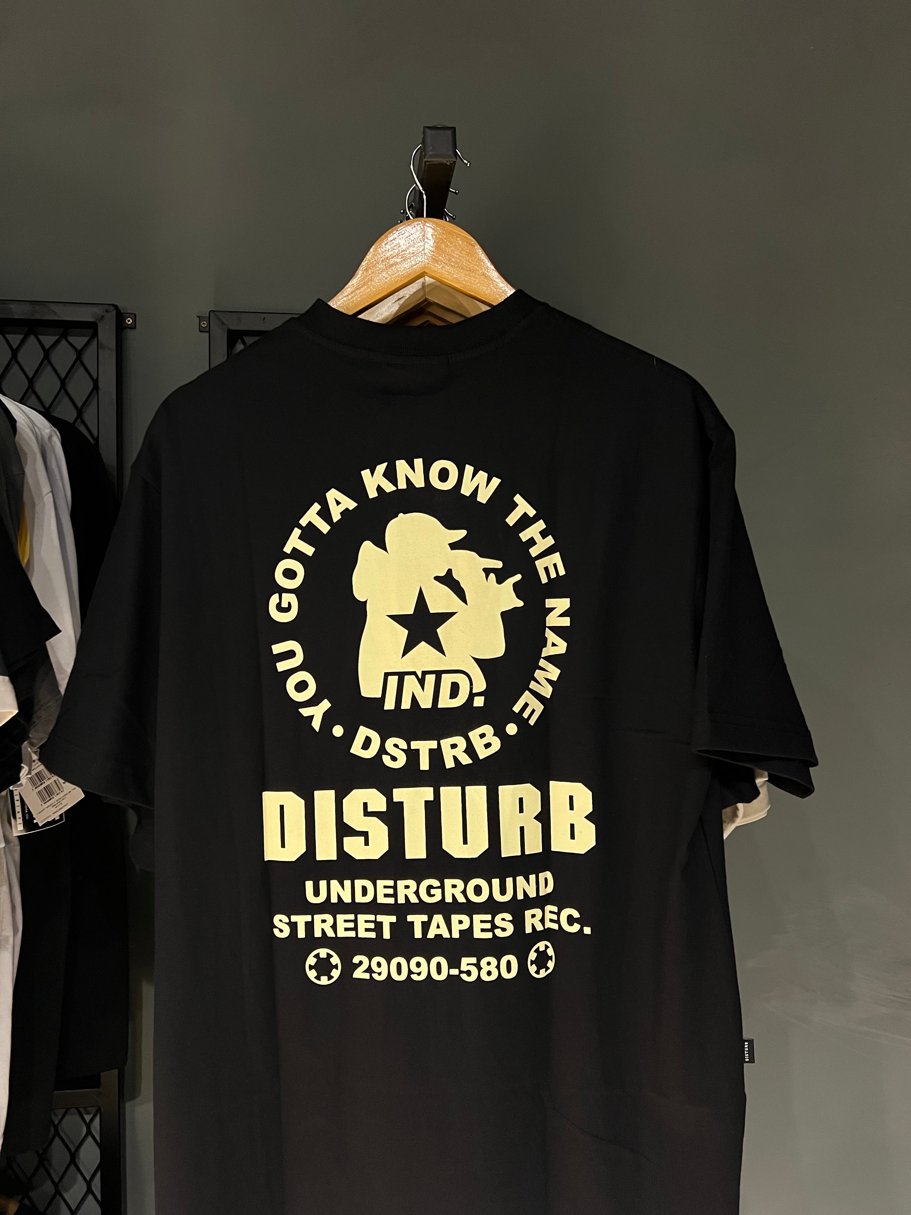 CAMISA DISTURB STREET BLACK