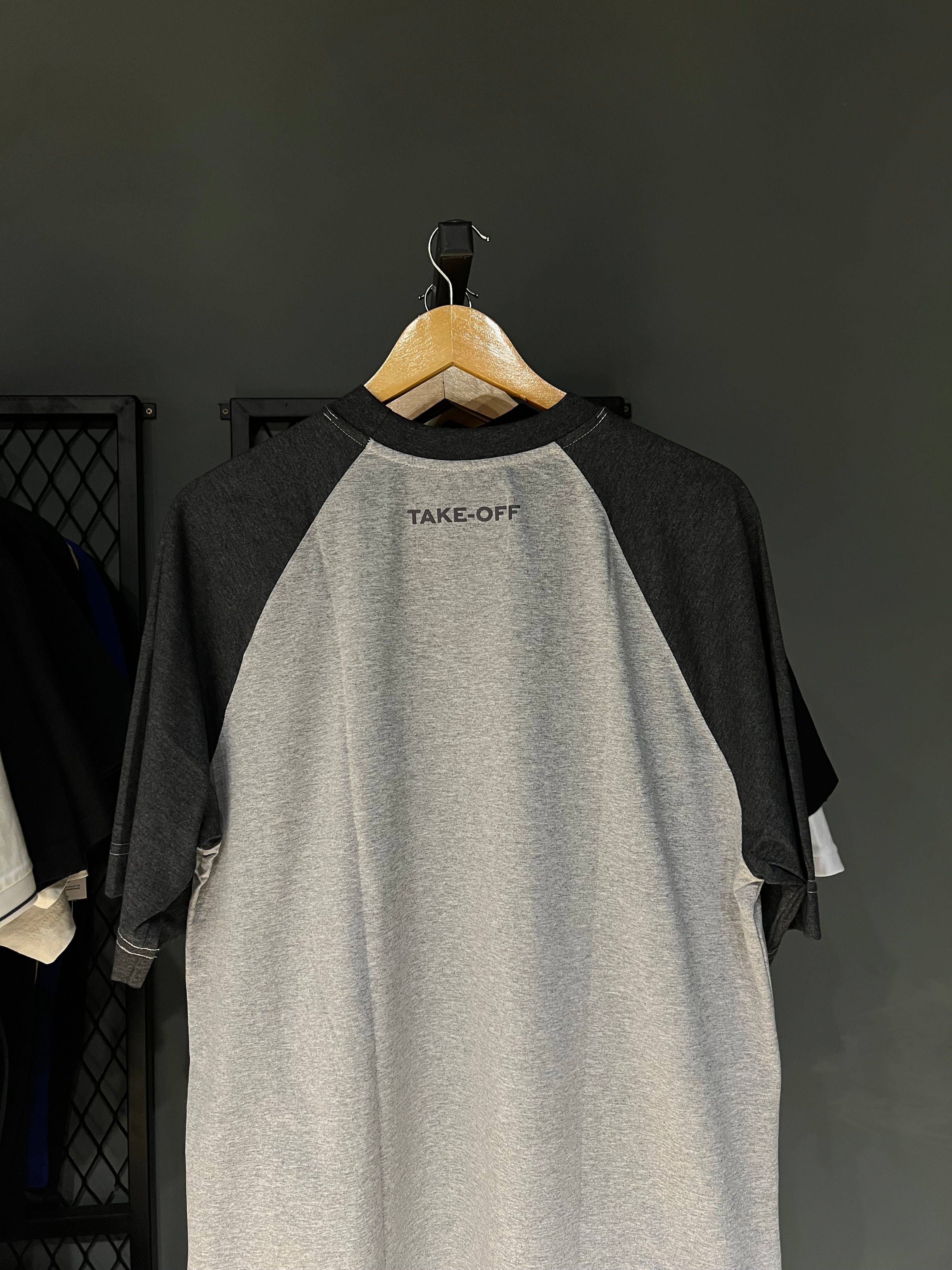 CAMISA TAKE OFF TYPE CINZA