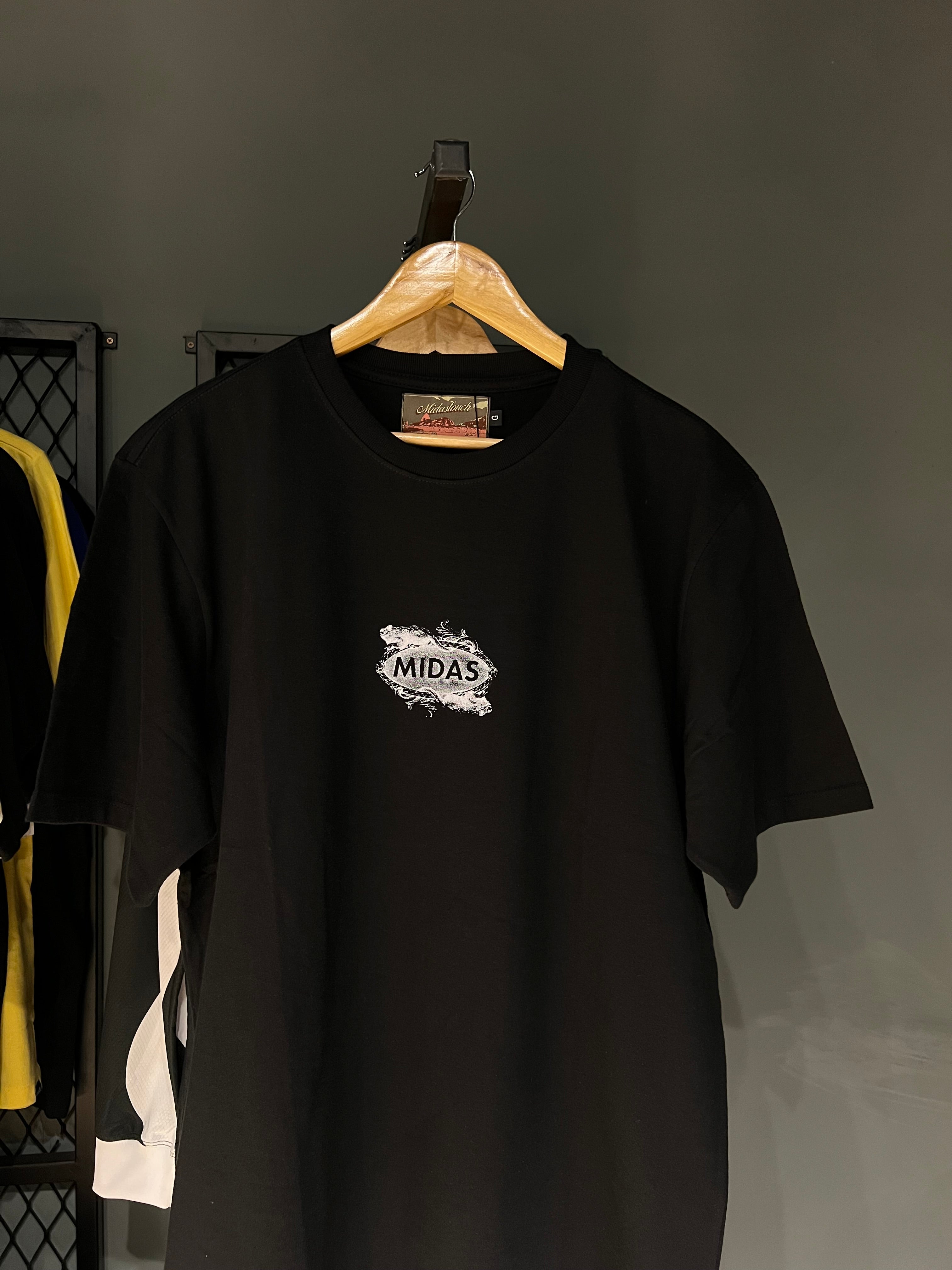 CAMISA MIDAS SCULPTURE BLACK