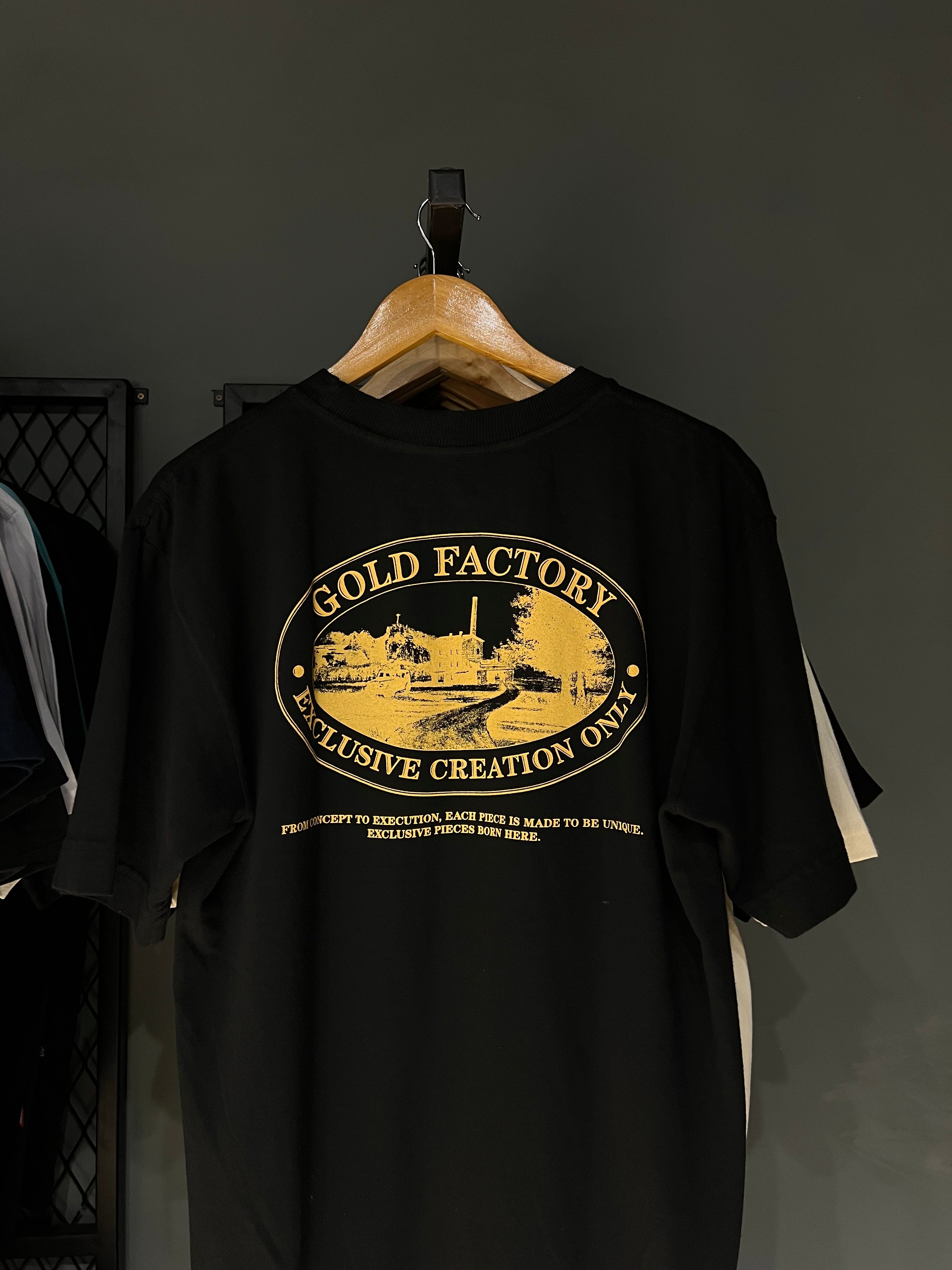 CAMISA GOLD FACTORY BLACK