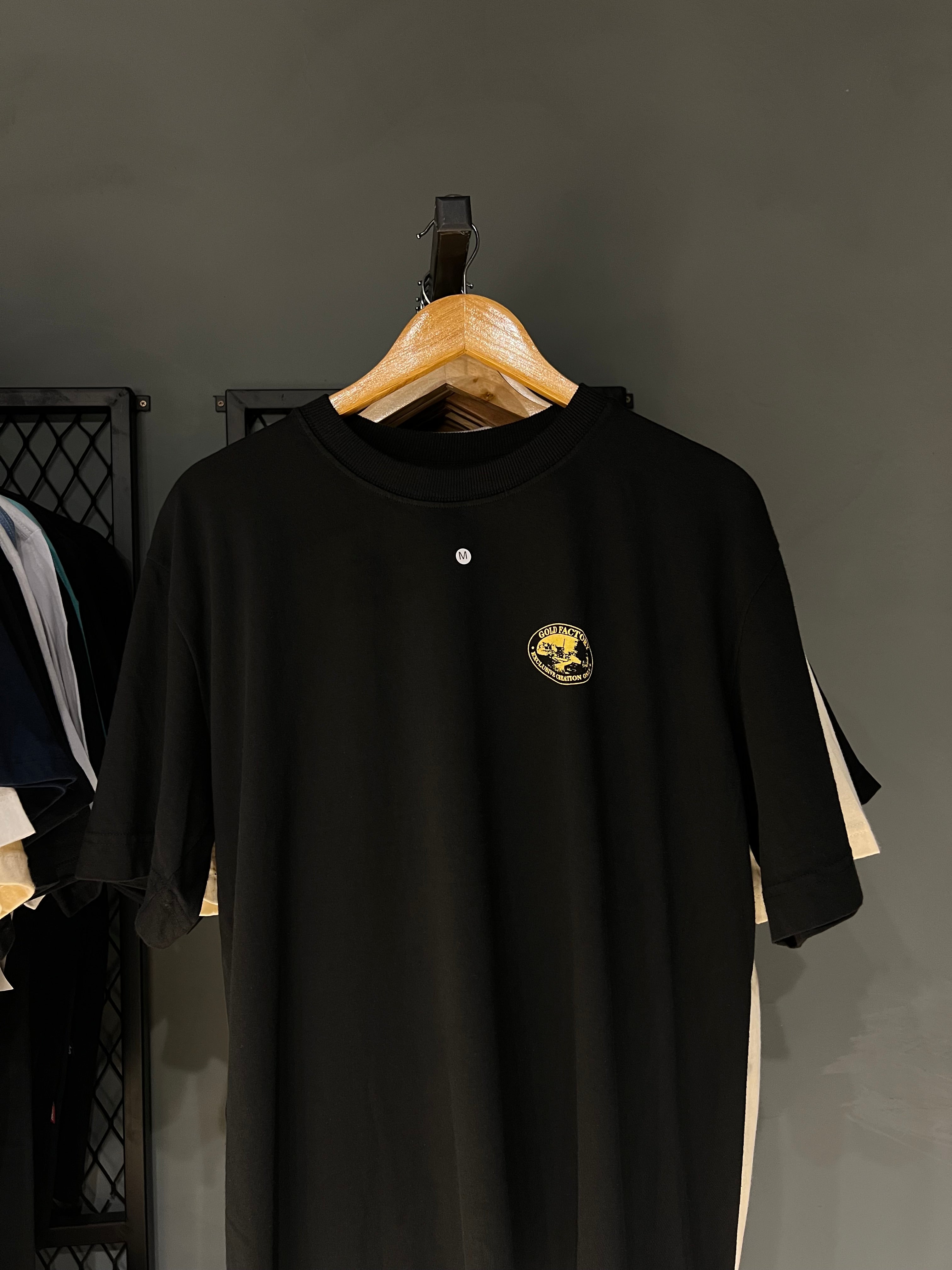 CAMISA GOLD FACTORY BLACK