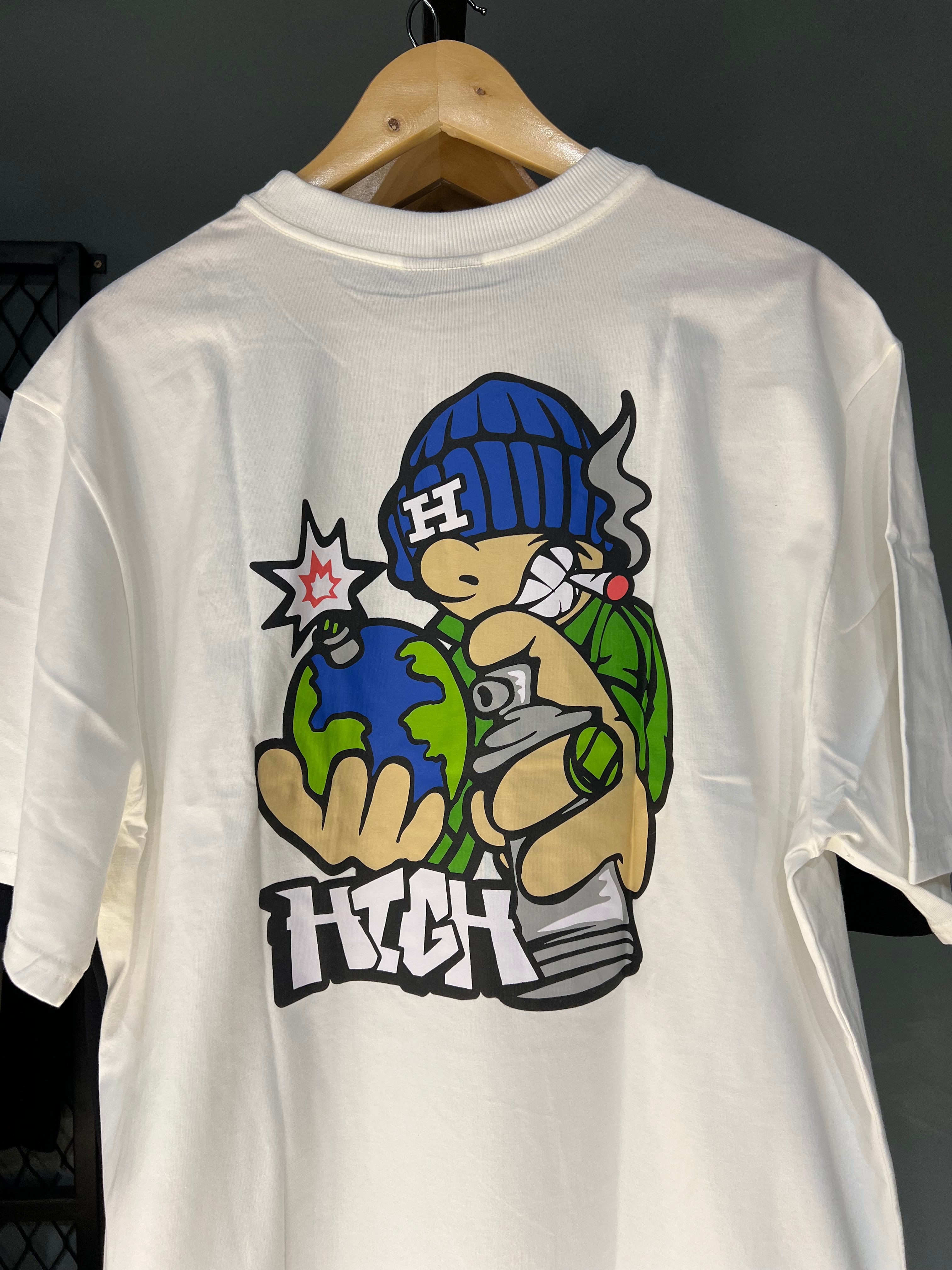 CAMISA HIGH REBEL WHITE