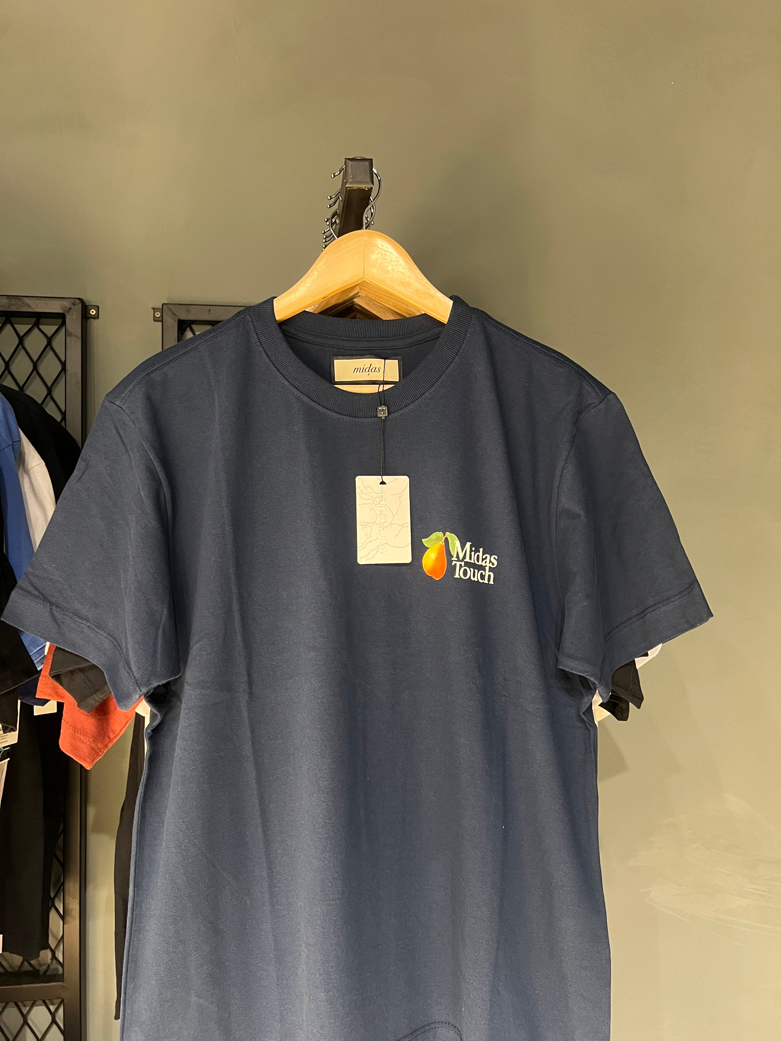 CAMISA MIDAS FRUITS AZUL MARINHO