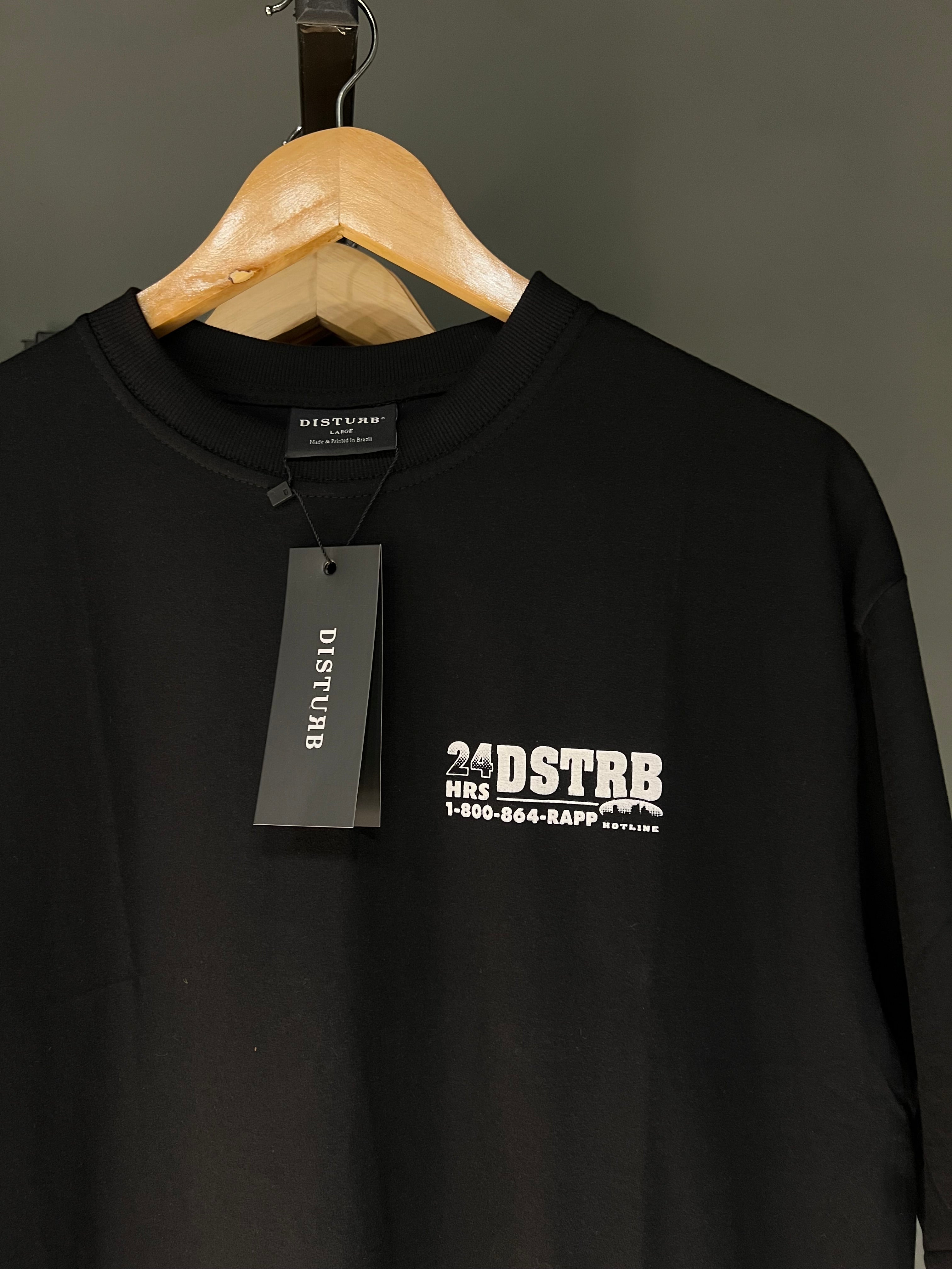 CAMISA DISTURB HOTLINE BLACK