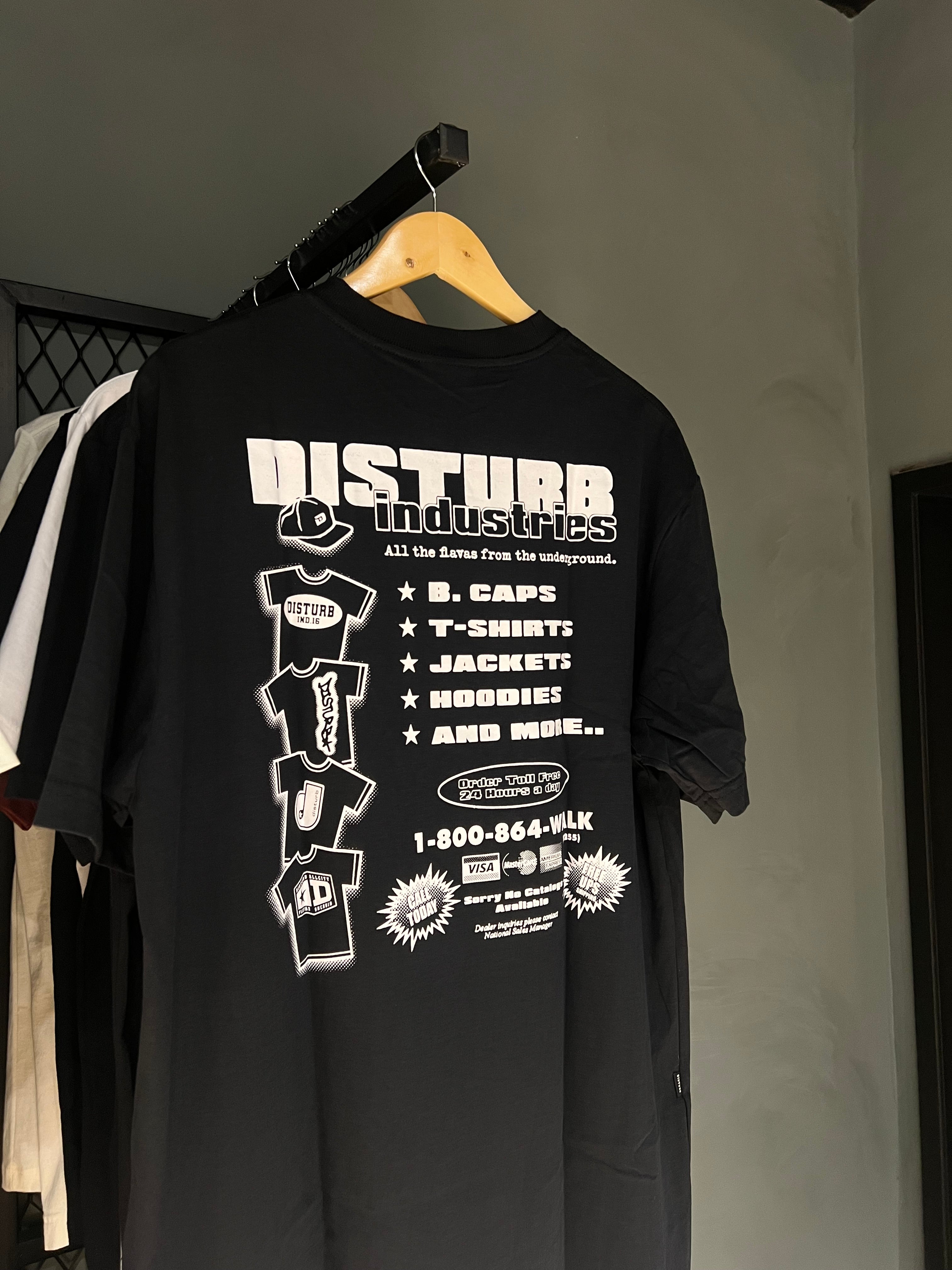 CAMISA DISTURB FLYMARKET BLACK