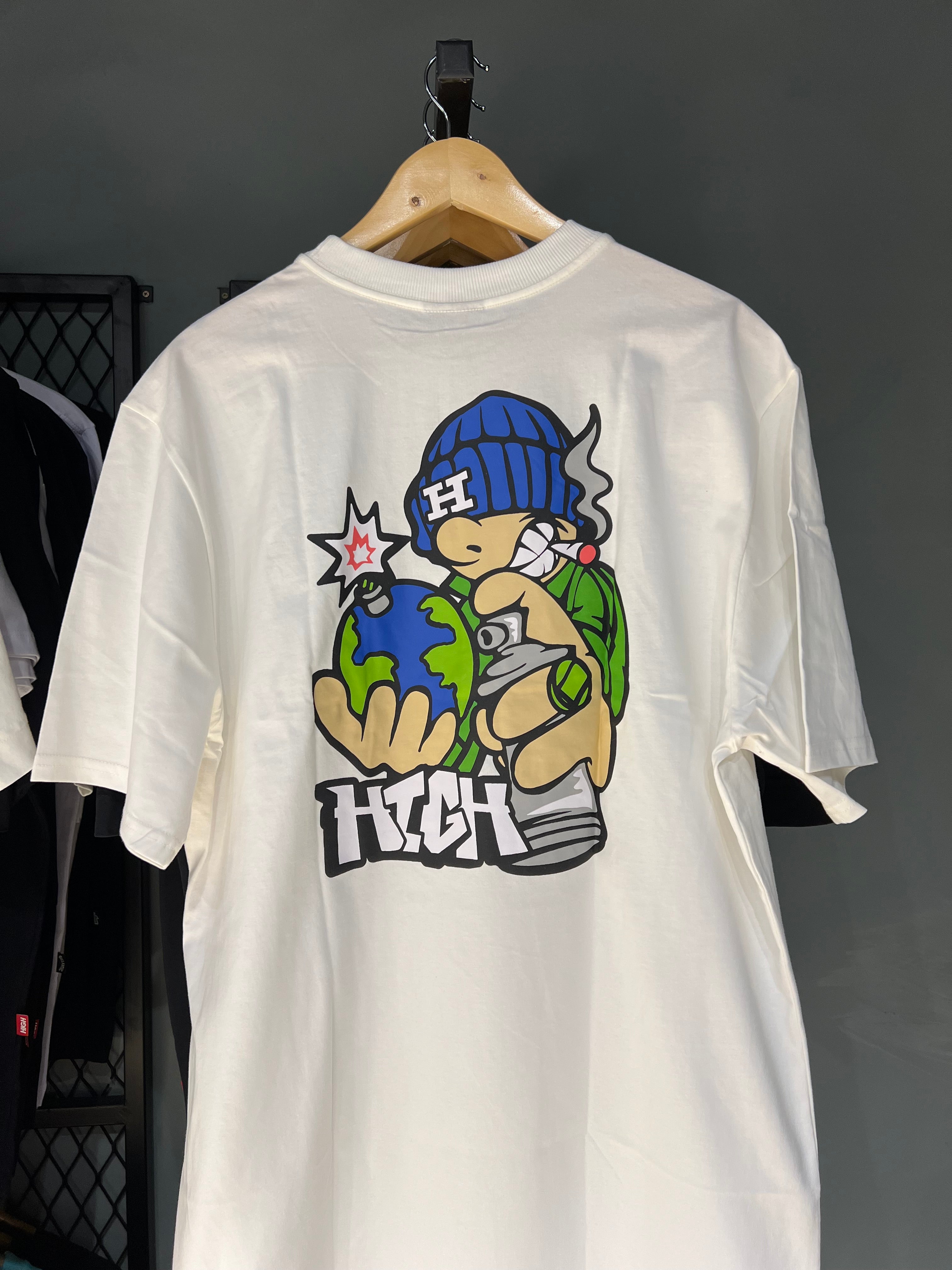 CAMISA HIGH REBEL WHITE