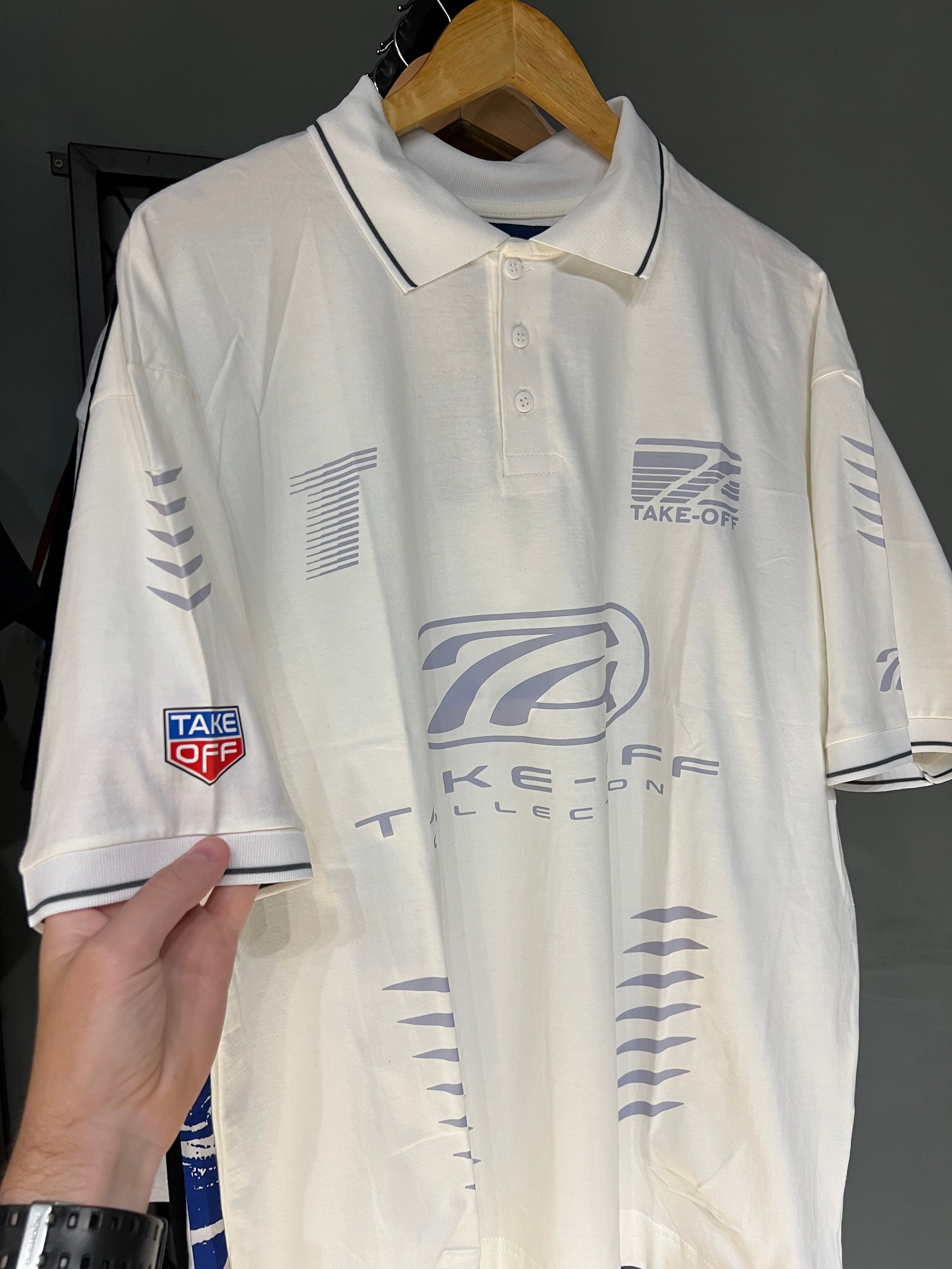 CAMISA POLO TAKE OFF WHITE