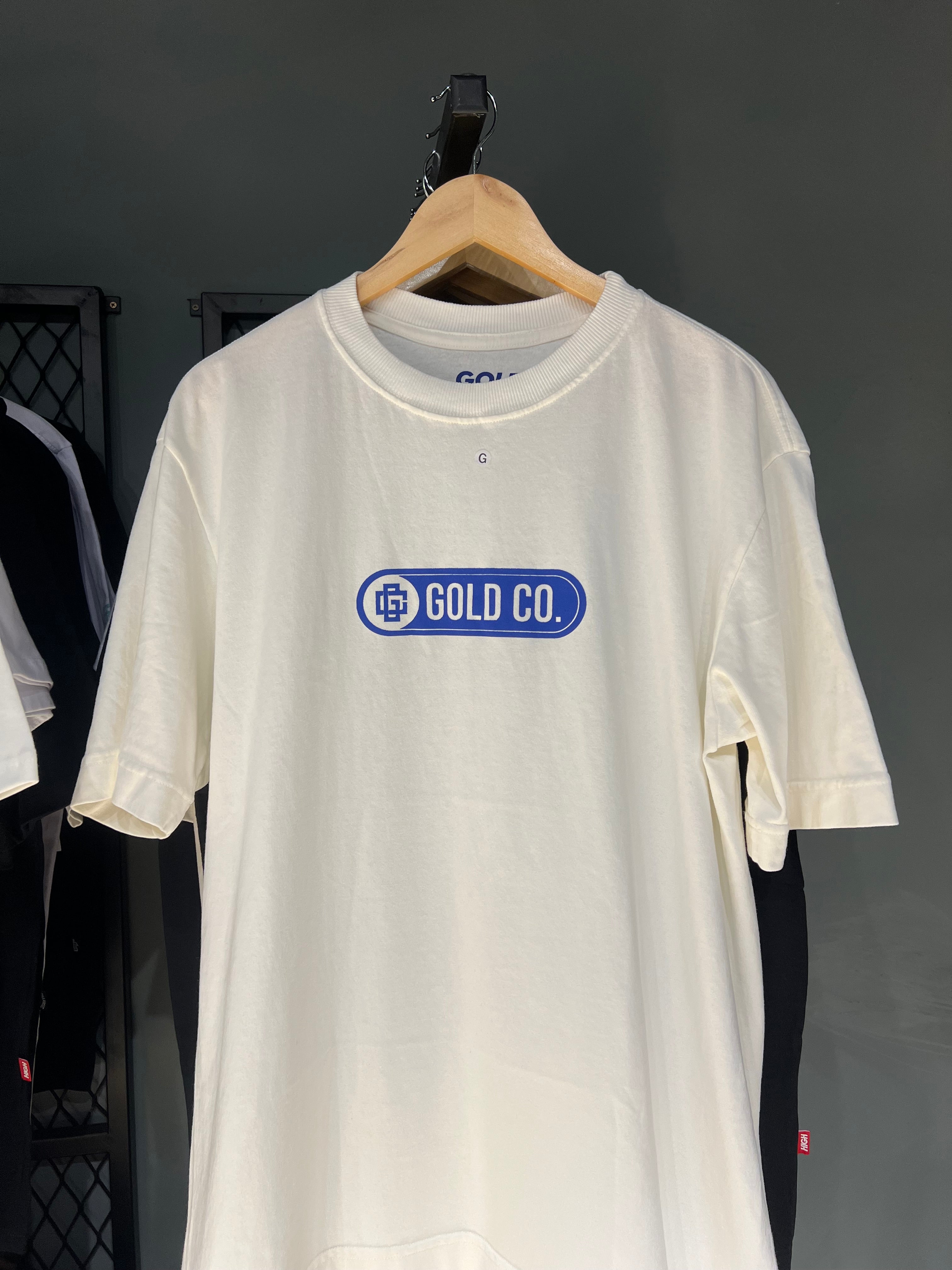 CAMISA GOLD RESTRICTED WHITE