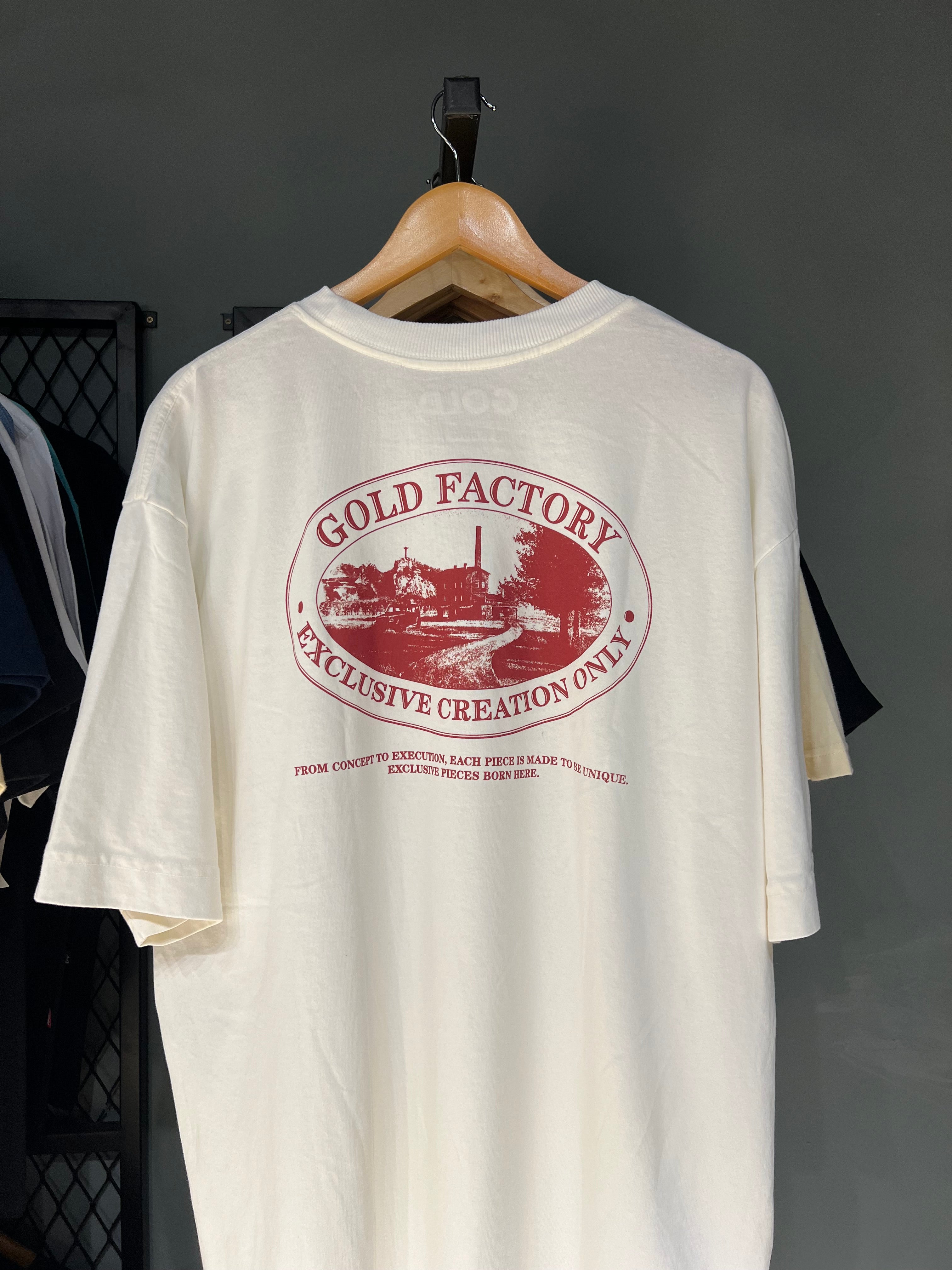 CAMISA GOLD FACTORY WHITE