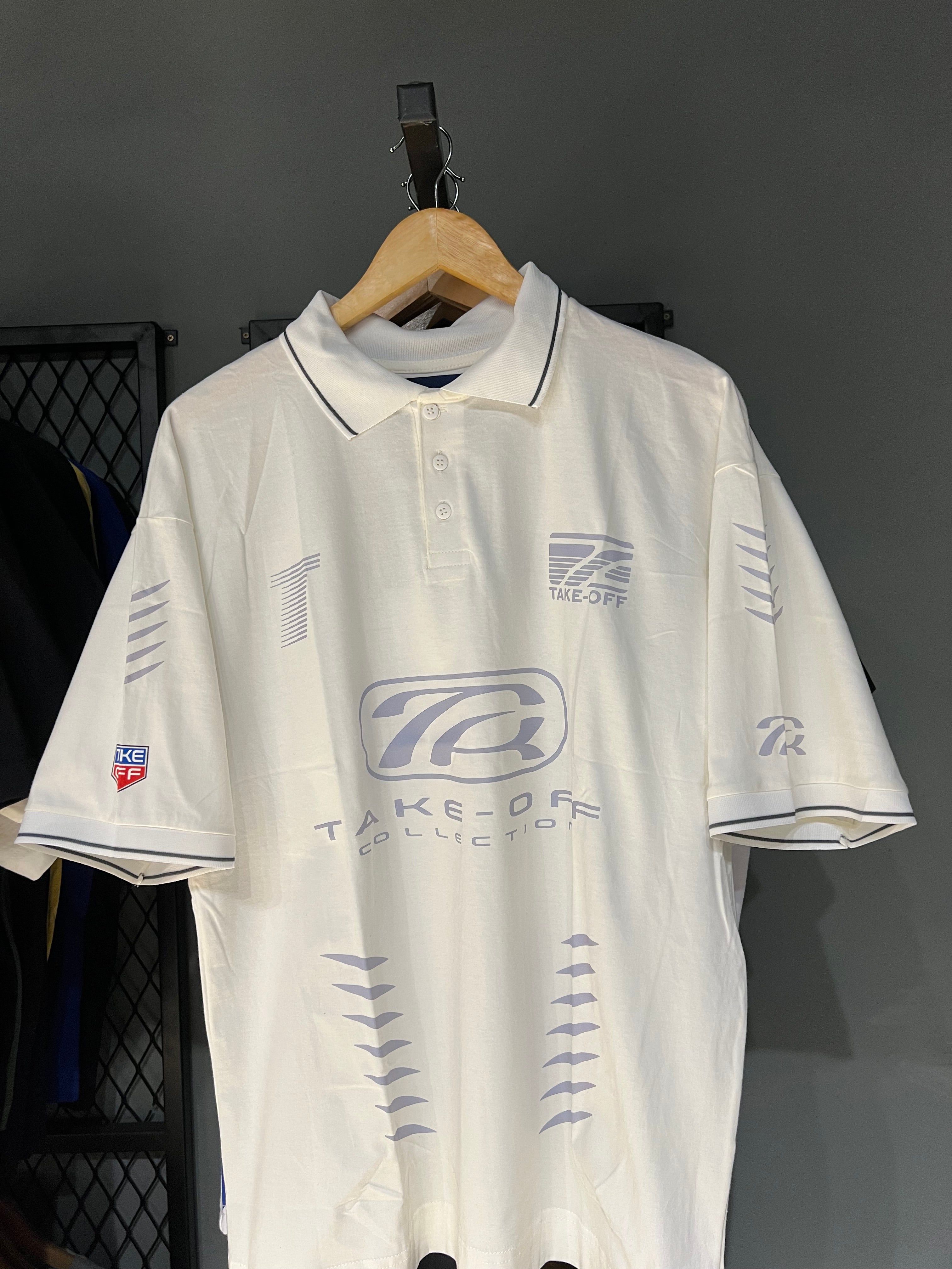 CAMISA POLO TAKE OFF WHITE