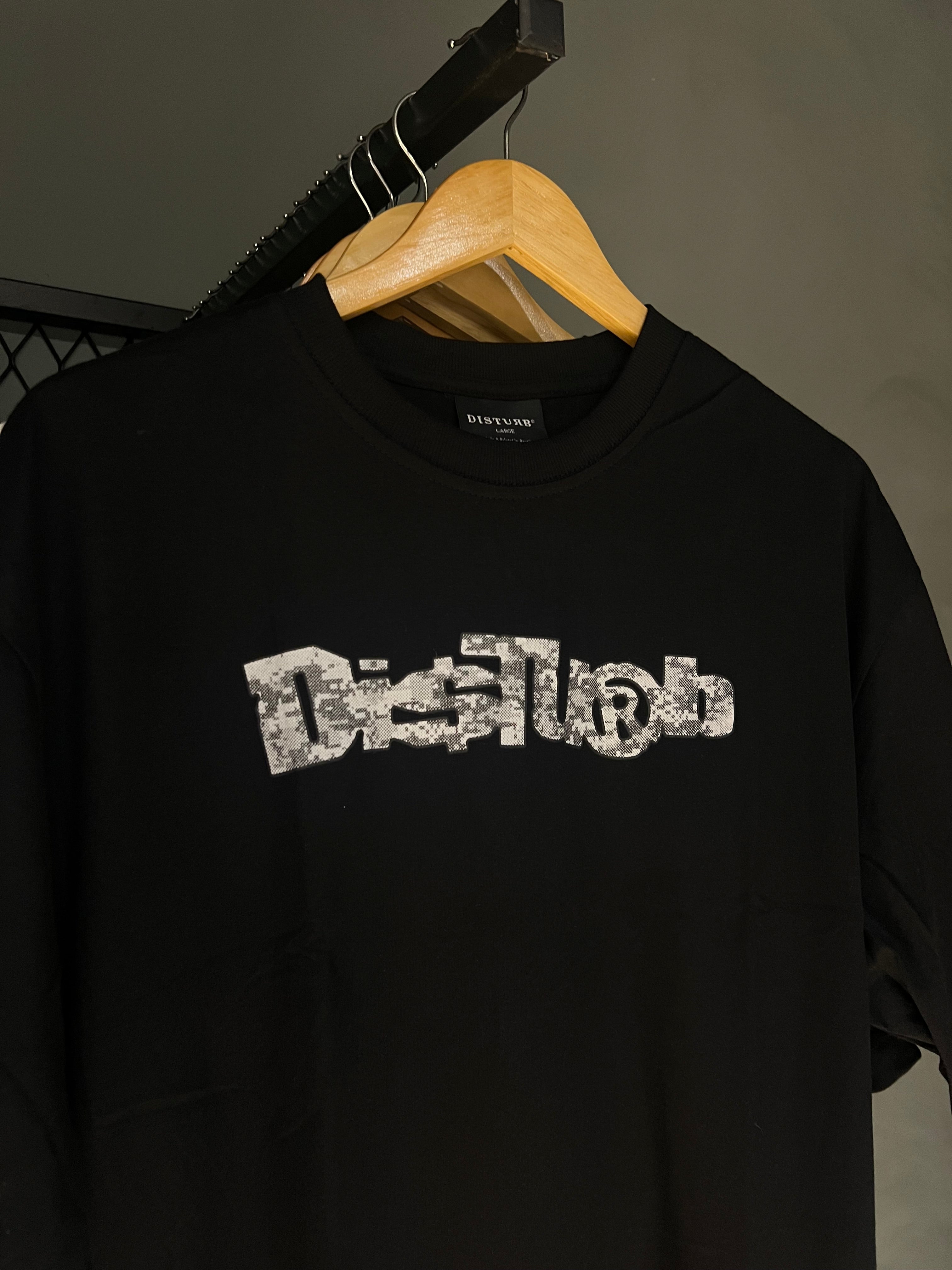 CAMISA DISTURB CAMO BLACK
