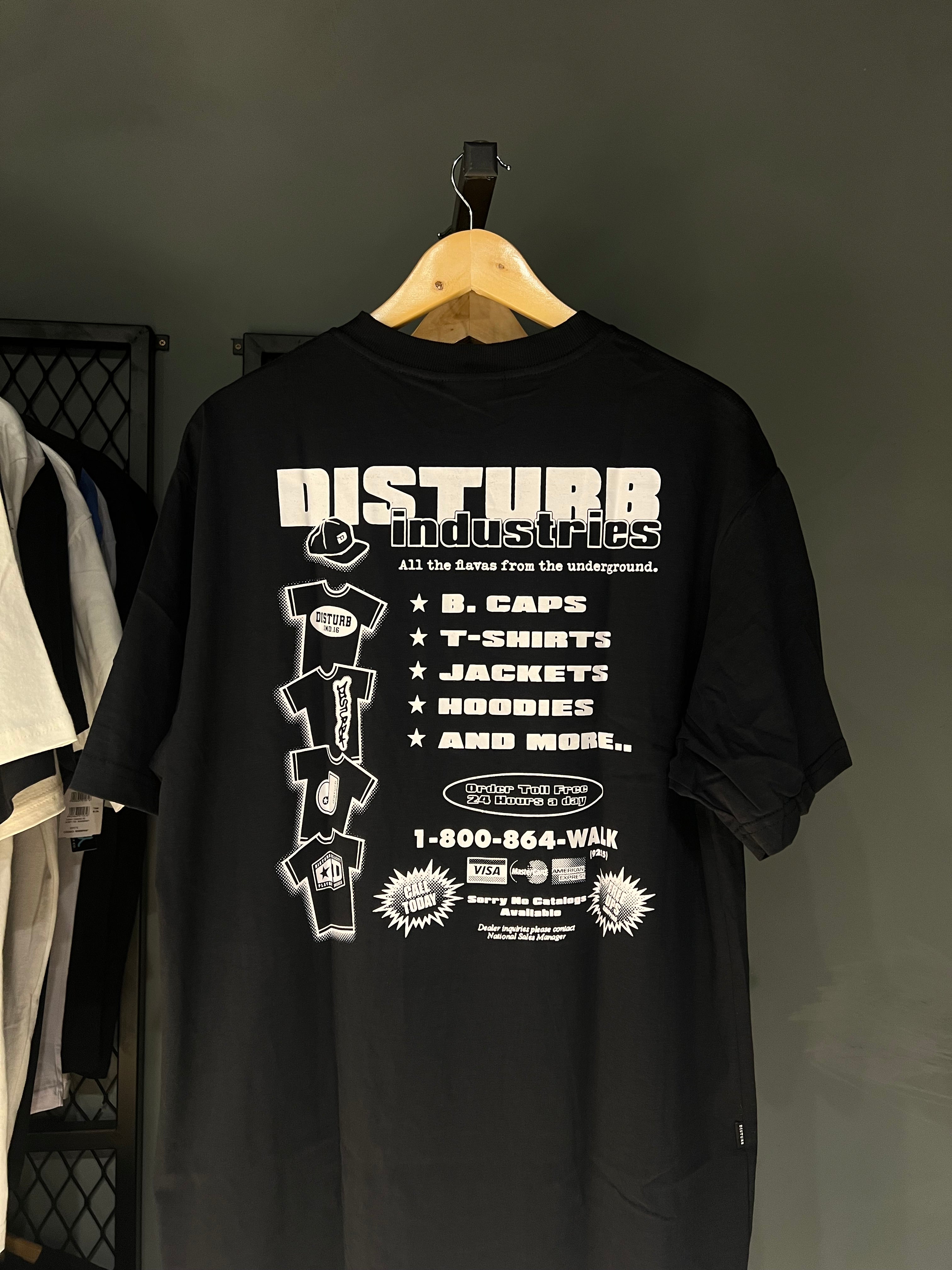 CAMISA DISTURB FLYMARKET BLACK