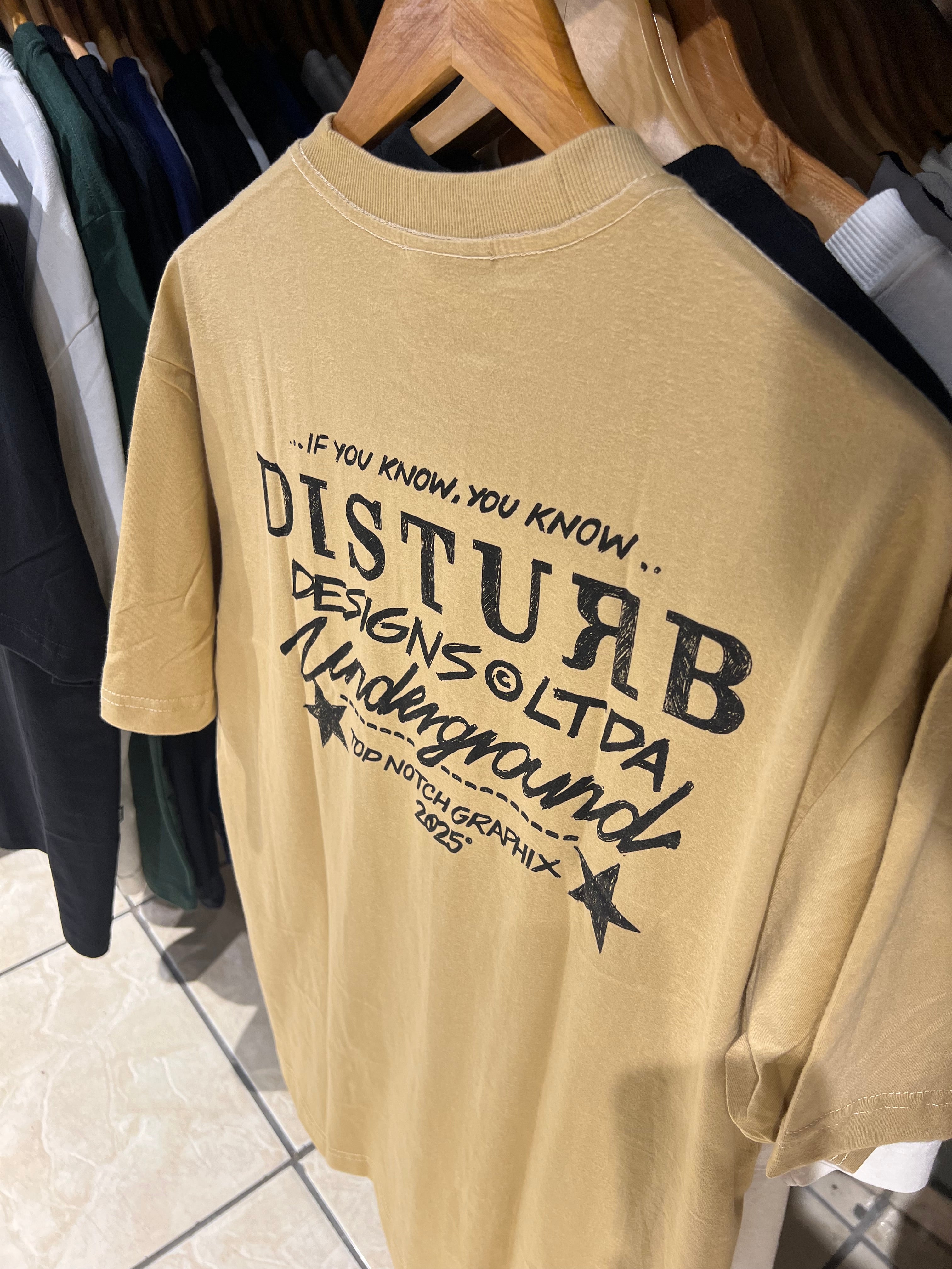 CAMISA DISTURB PEN BEIGE