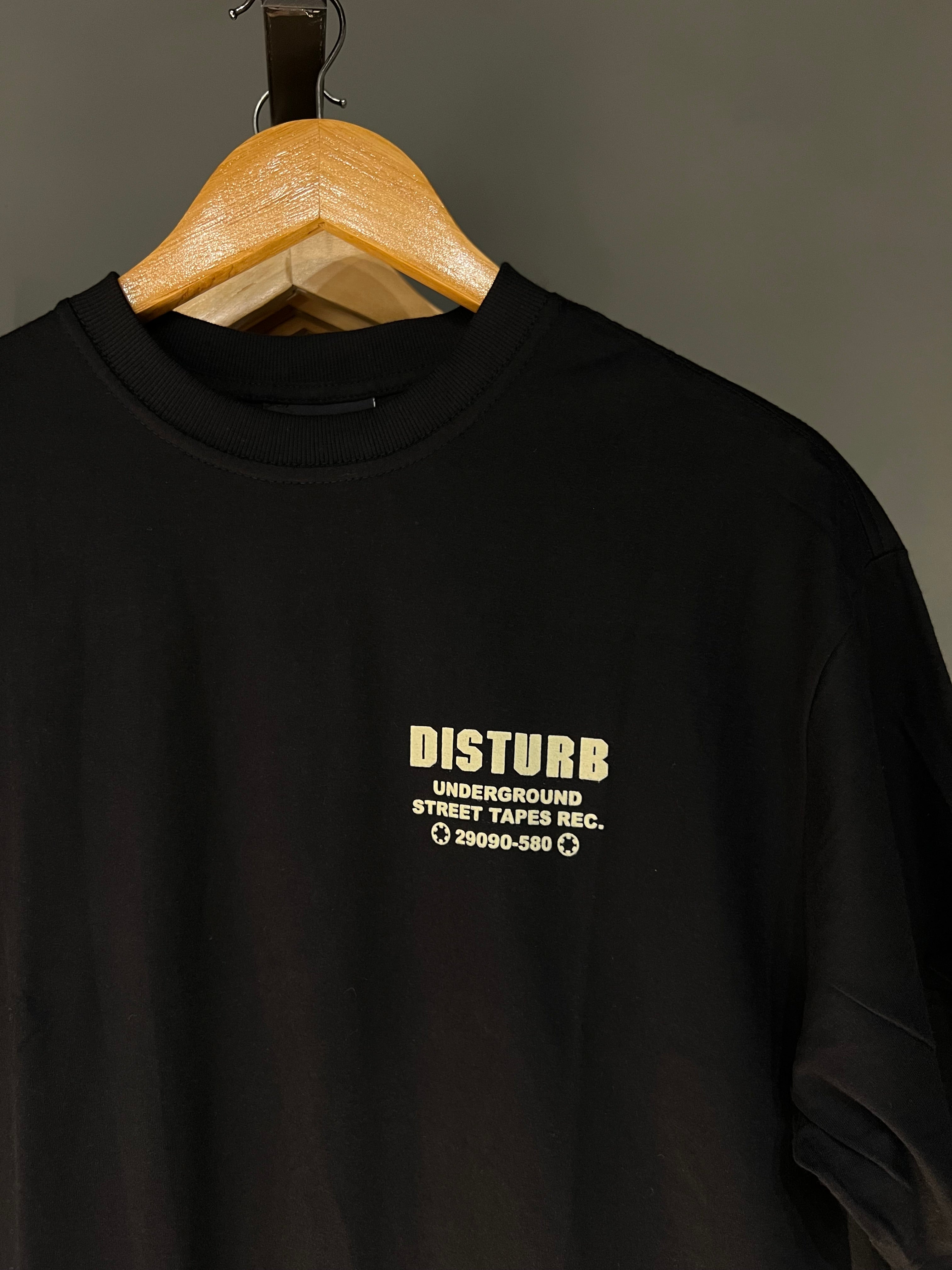CAMISA DISTURB STREET BLACK