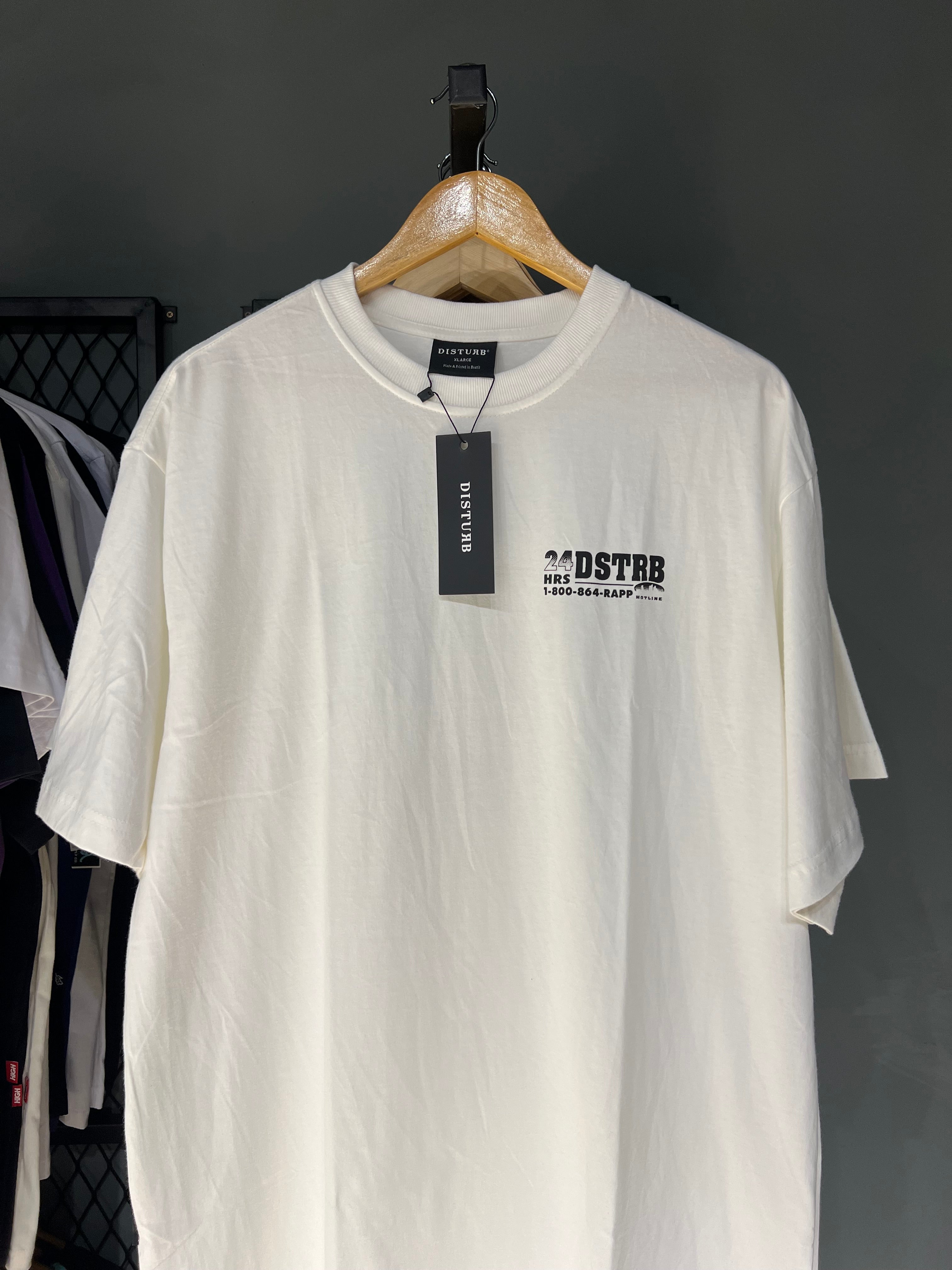 CAMISA DISTURB HOTLINE WHITE