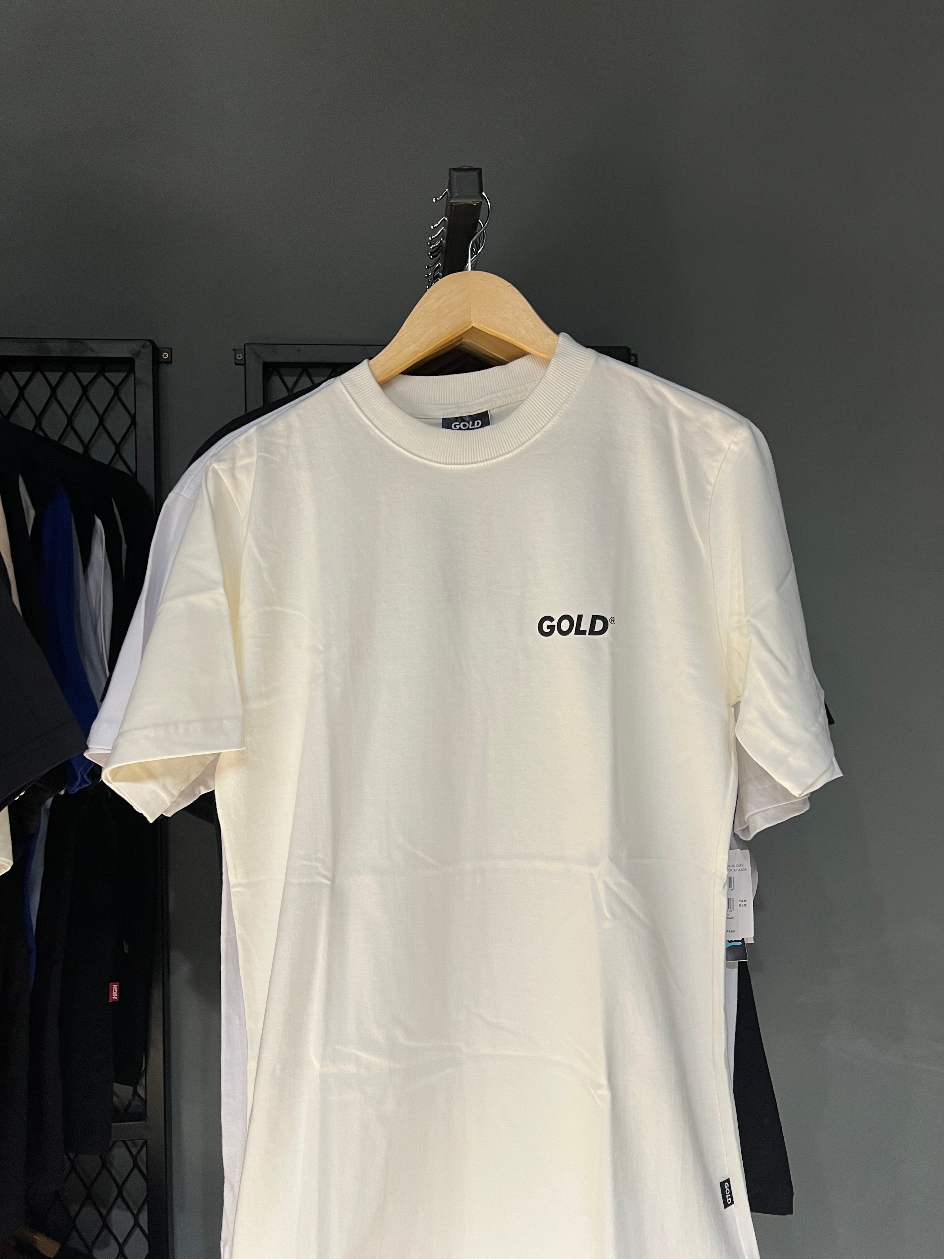 CAMISA GOLD ESSENTIALS OFF WHITE