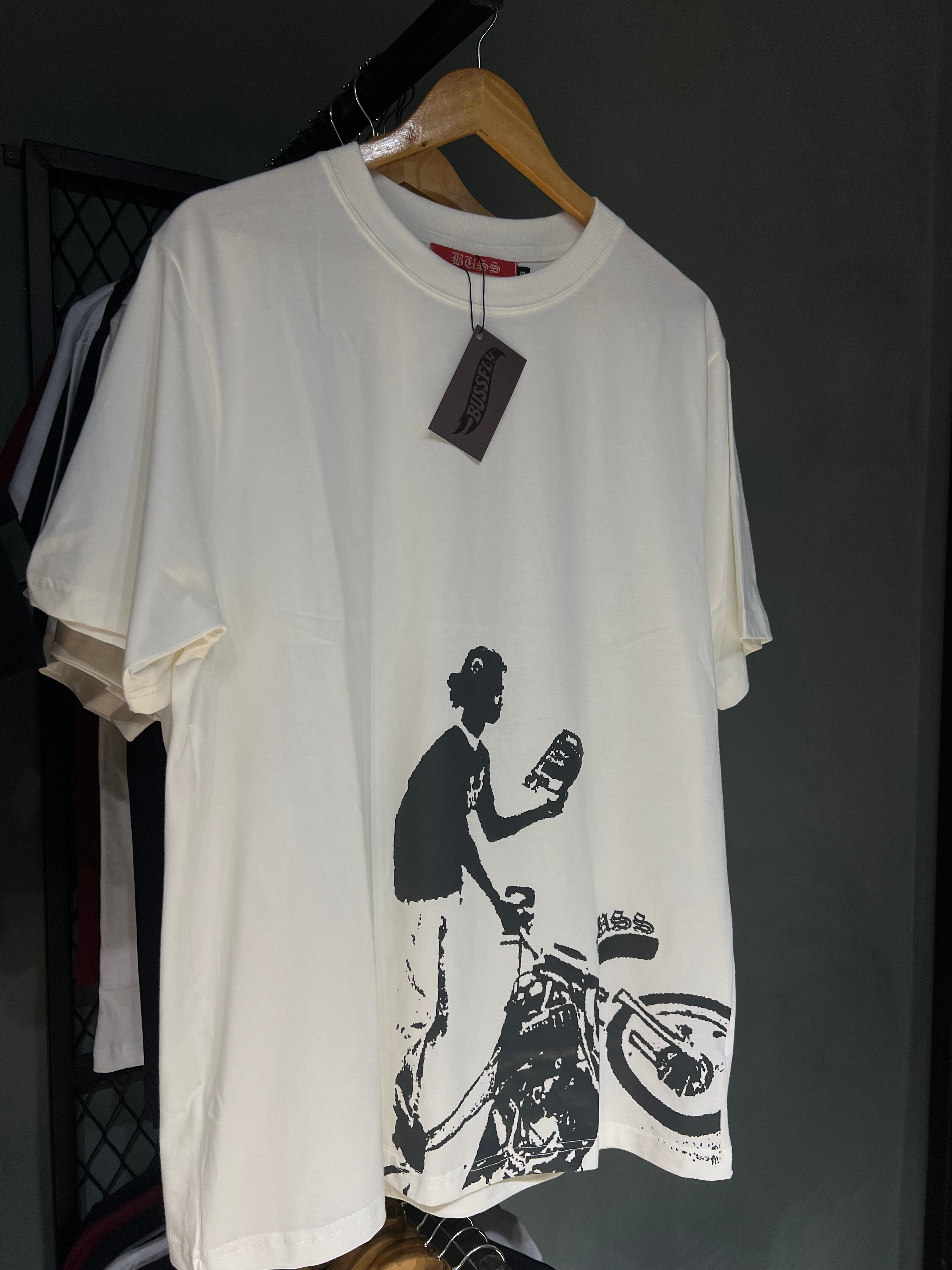 CAMISA BUSS GRAU WHITE