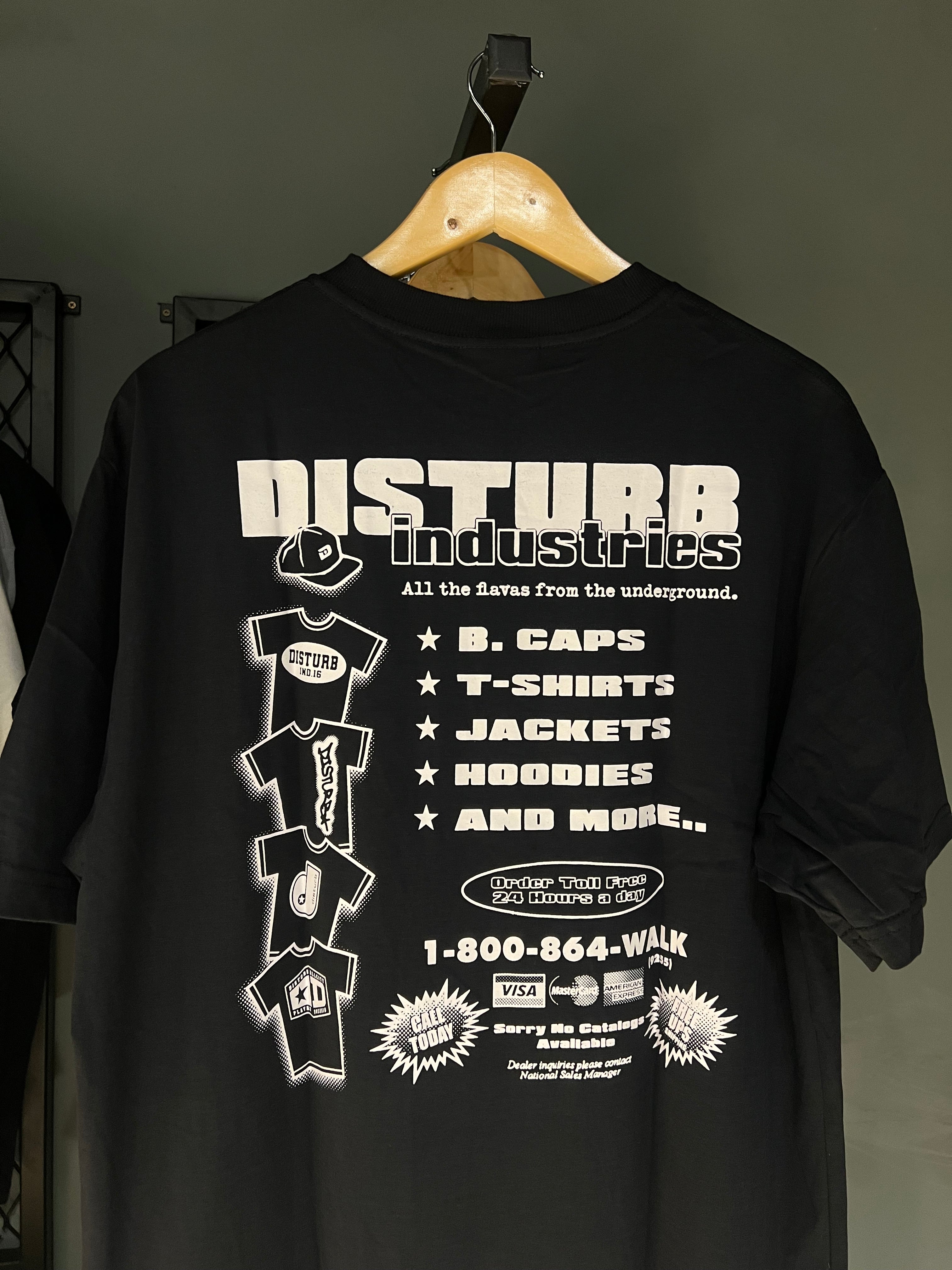 CAMISA DISTURB FLYMARKET BLACK