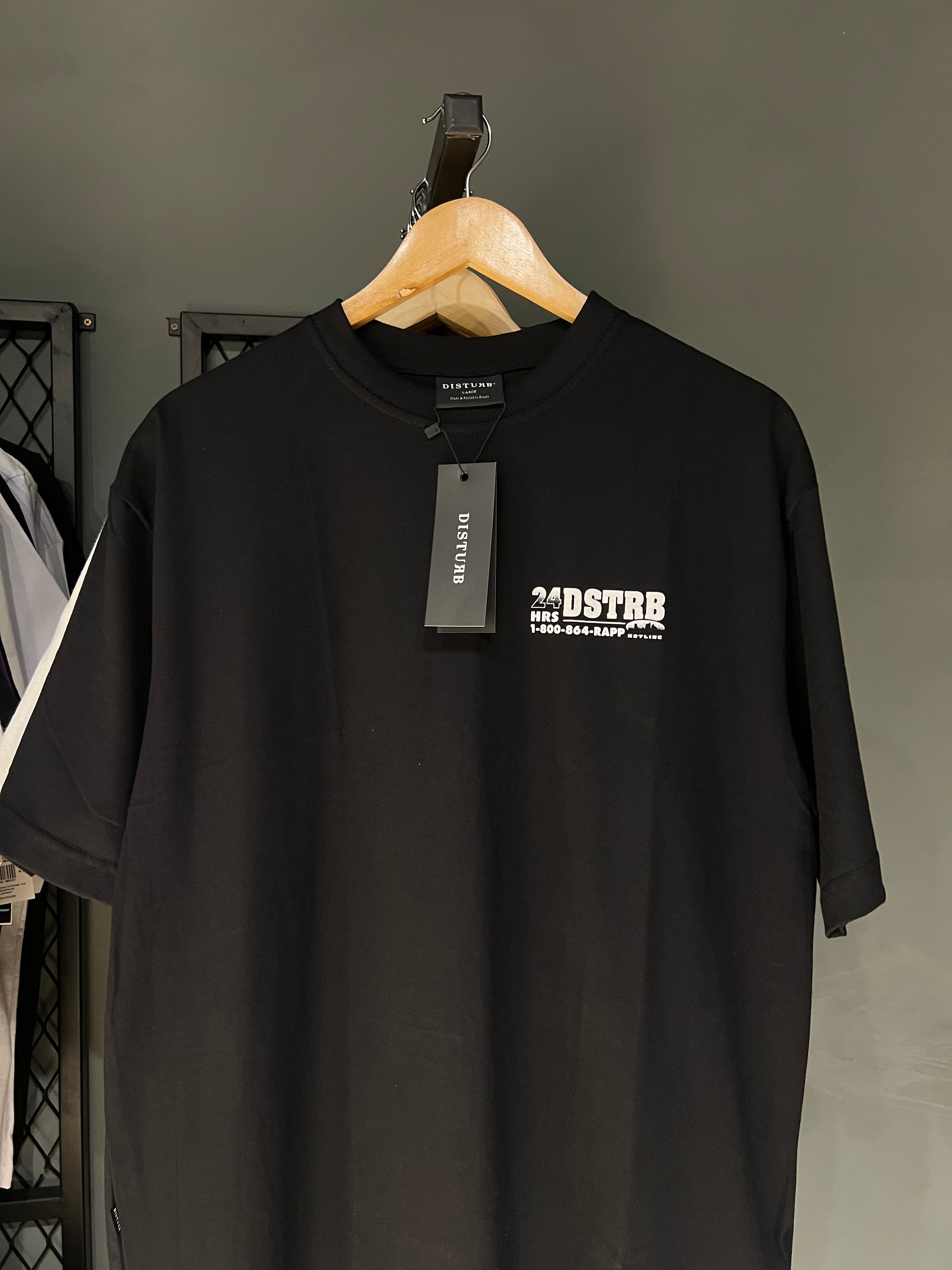 CAMISA DISTURB HOTLINE BLACK