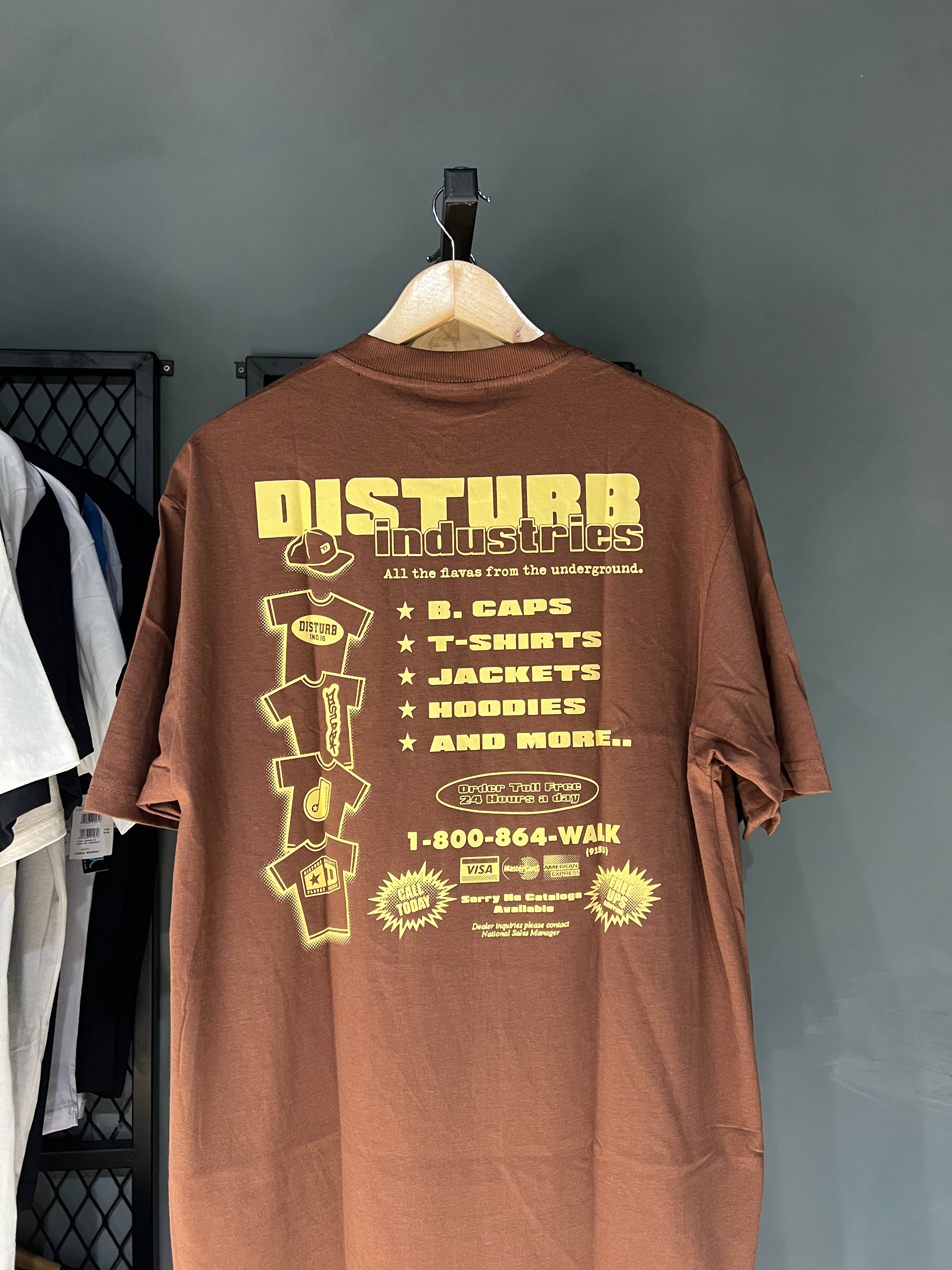 CAMISA DISTURB FLYMARKET MARROM
