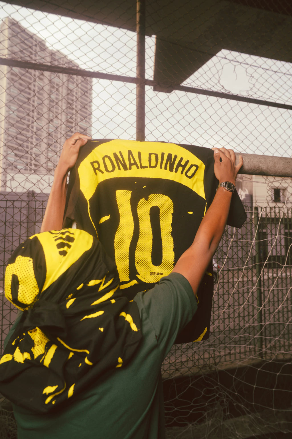 CAMISA BUSS BRASIL 10 PRETA
