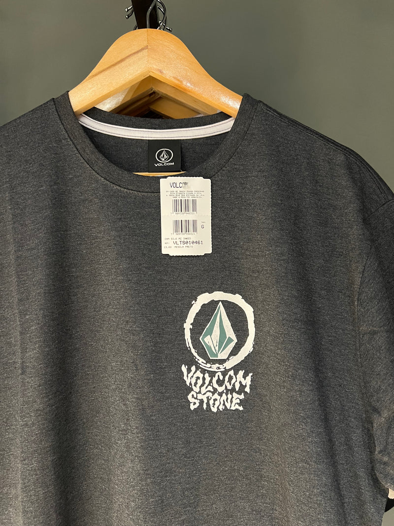 CAMISA VOLCOM INKED CINZA ESCURO