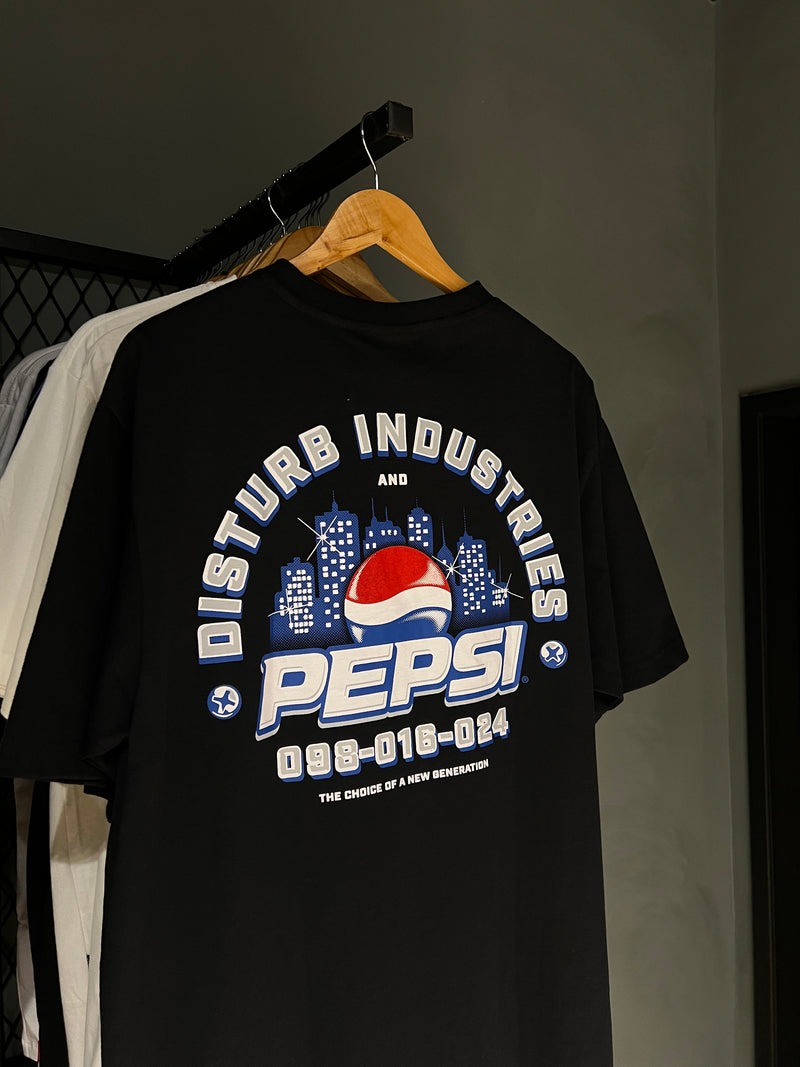 CAMISA DISTURB x PEPSI BLACK