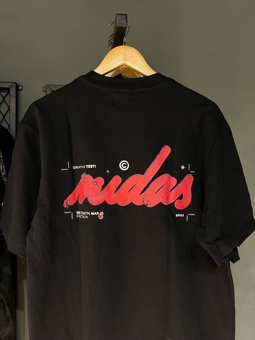 CAMISA MIDAS PRINT BLACK