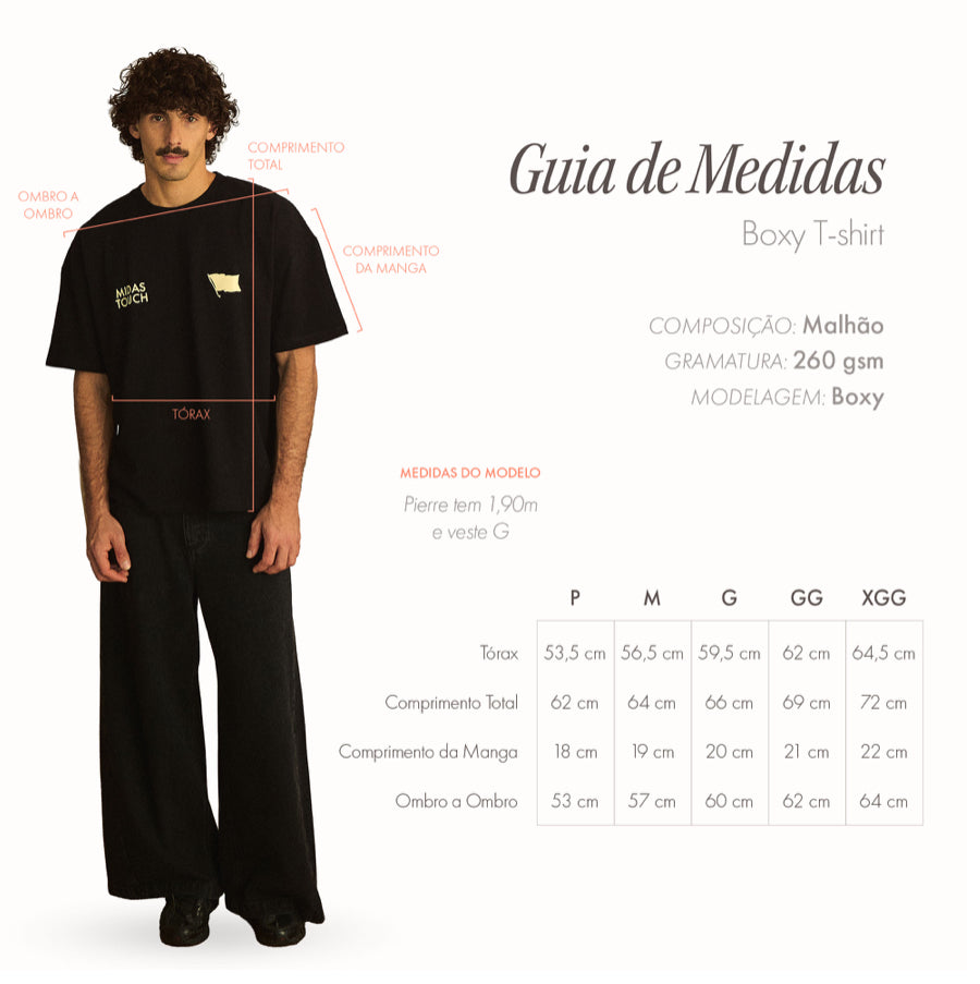 CAMISA MIDAS STONED BOXY