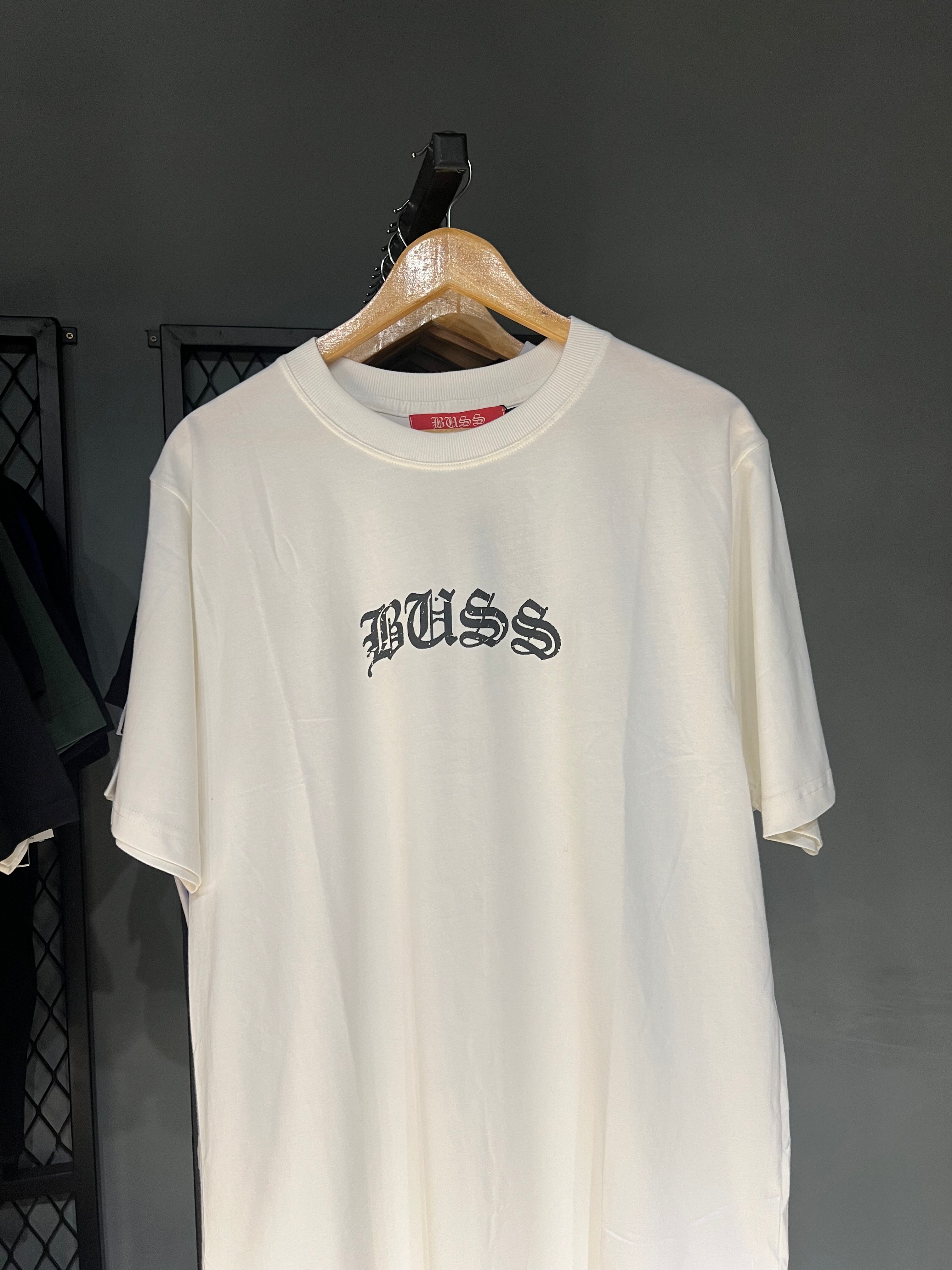 CAMISA BUSS LOGOS WHITE
