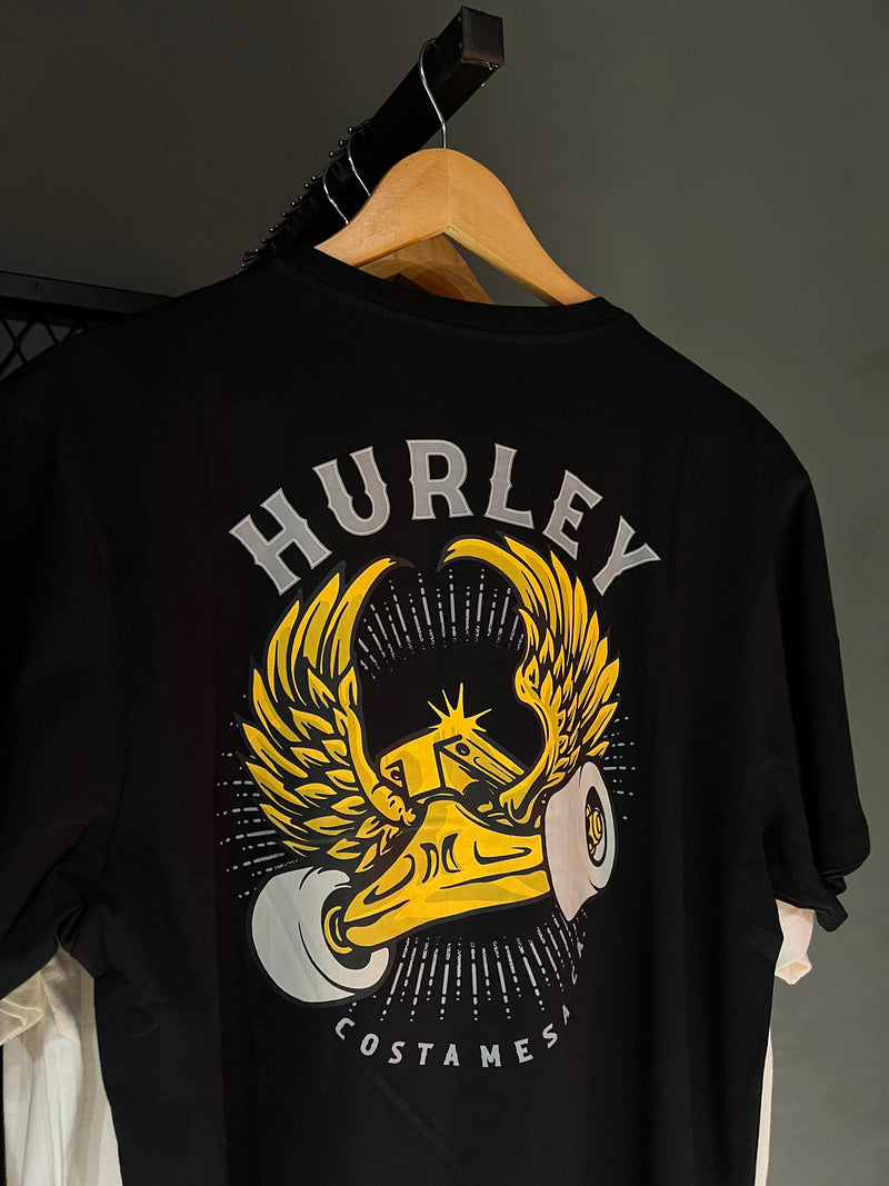 CAMISA HURLEY HARD WINGS BLACK