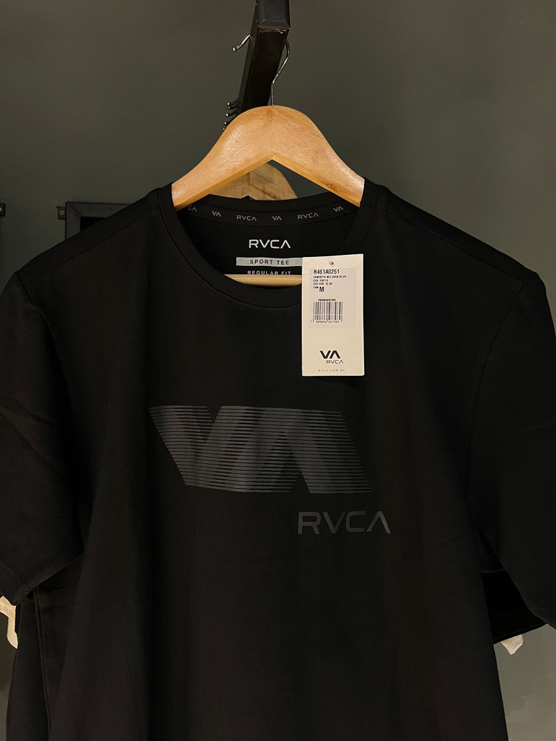 CAMISA RVCA BLUR BLACK