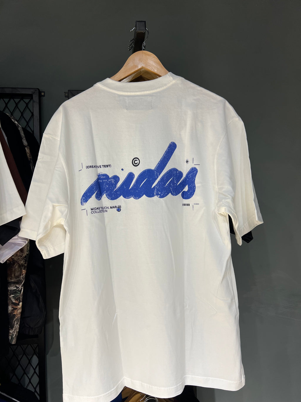 CAMISA MIDAS PRINT WHITE