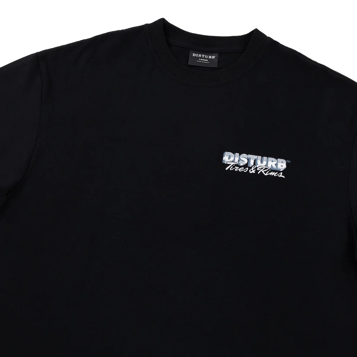 CAMISA DISTURB TIRES BLACK