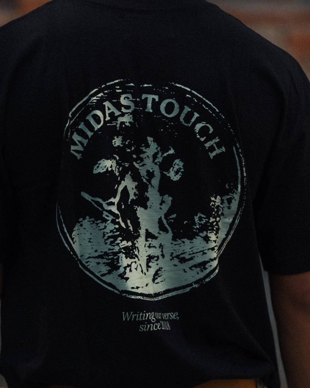 CAMISA MIDAS STAMP BLACK