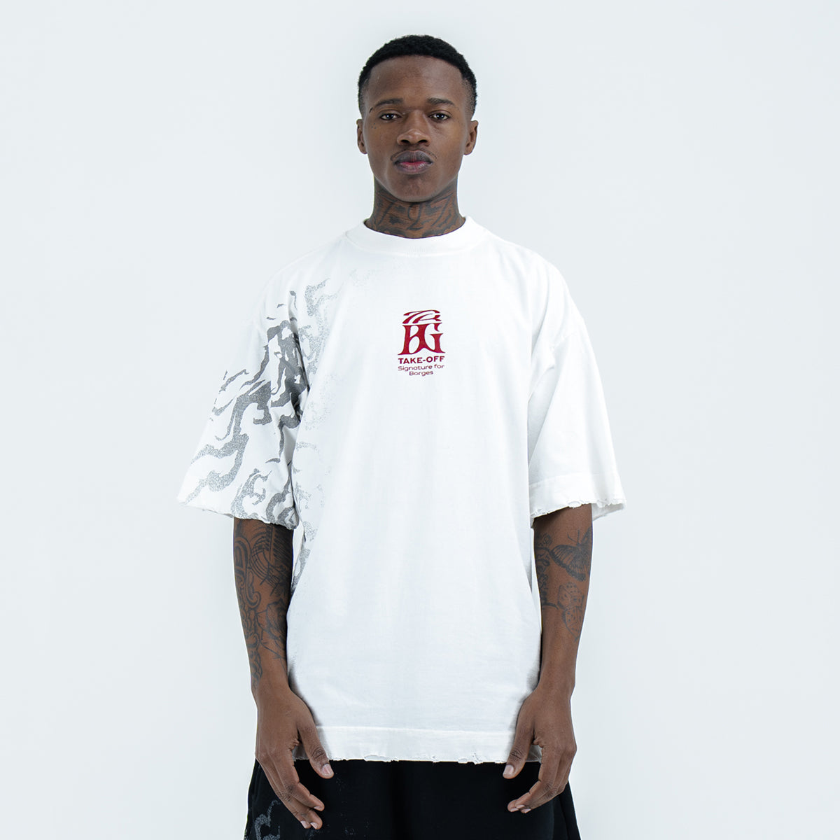 CAMISA TAKE OFF x BORGES SIGNATURE WHITE