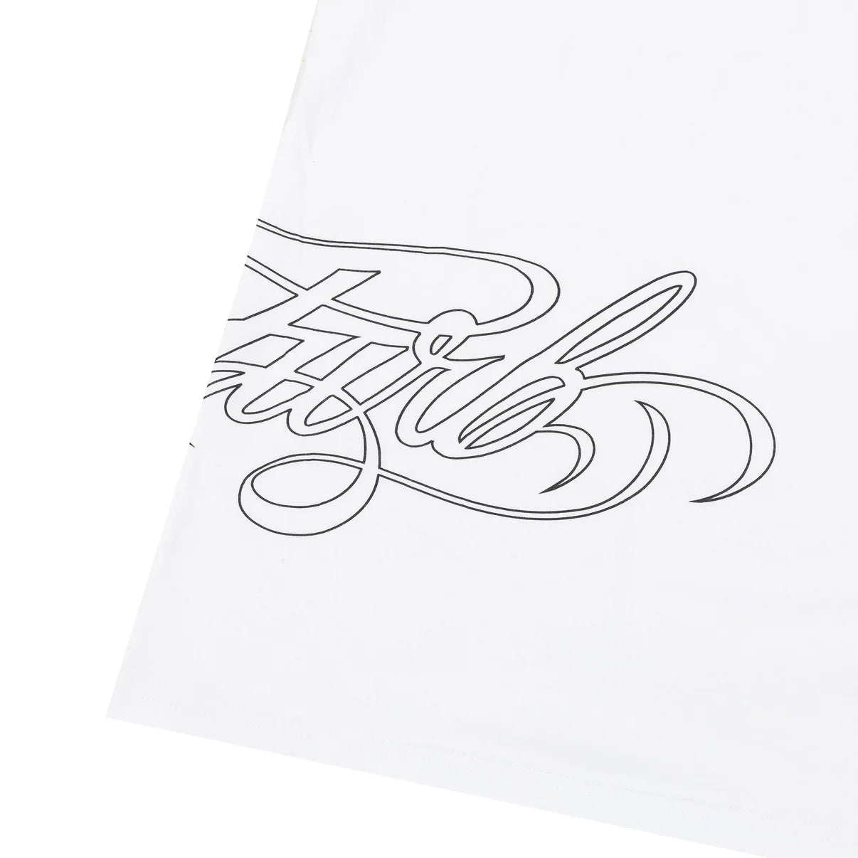 CAMISA DISTURB SCRIPT WHITE