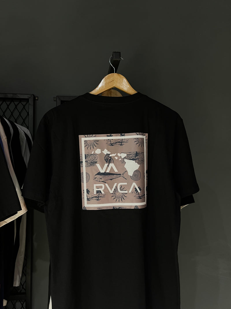 CAMISA RVCA HAWAII VA BLACK