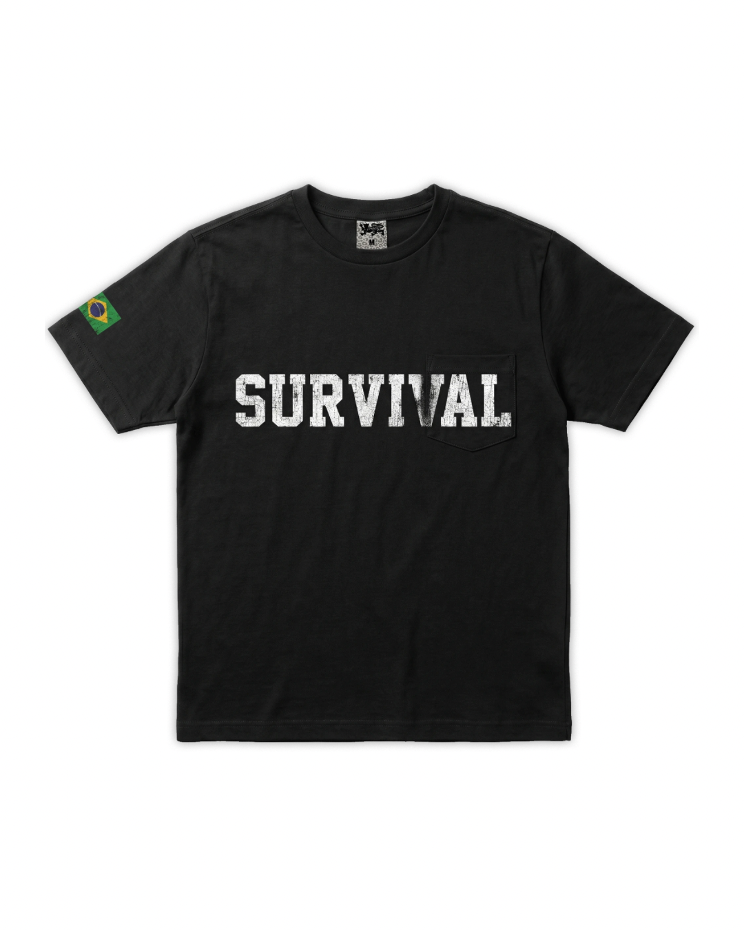 CAMISA SURVIVAL GUERRA POCKET BLACK