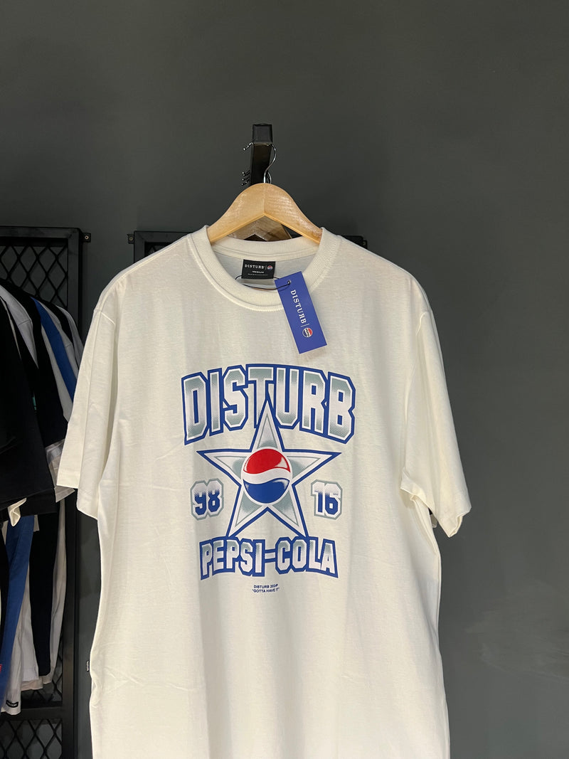 CAMISA DISTURB x PEPSI WHITE