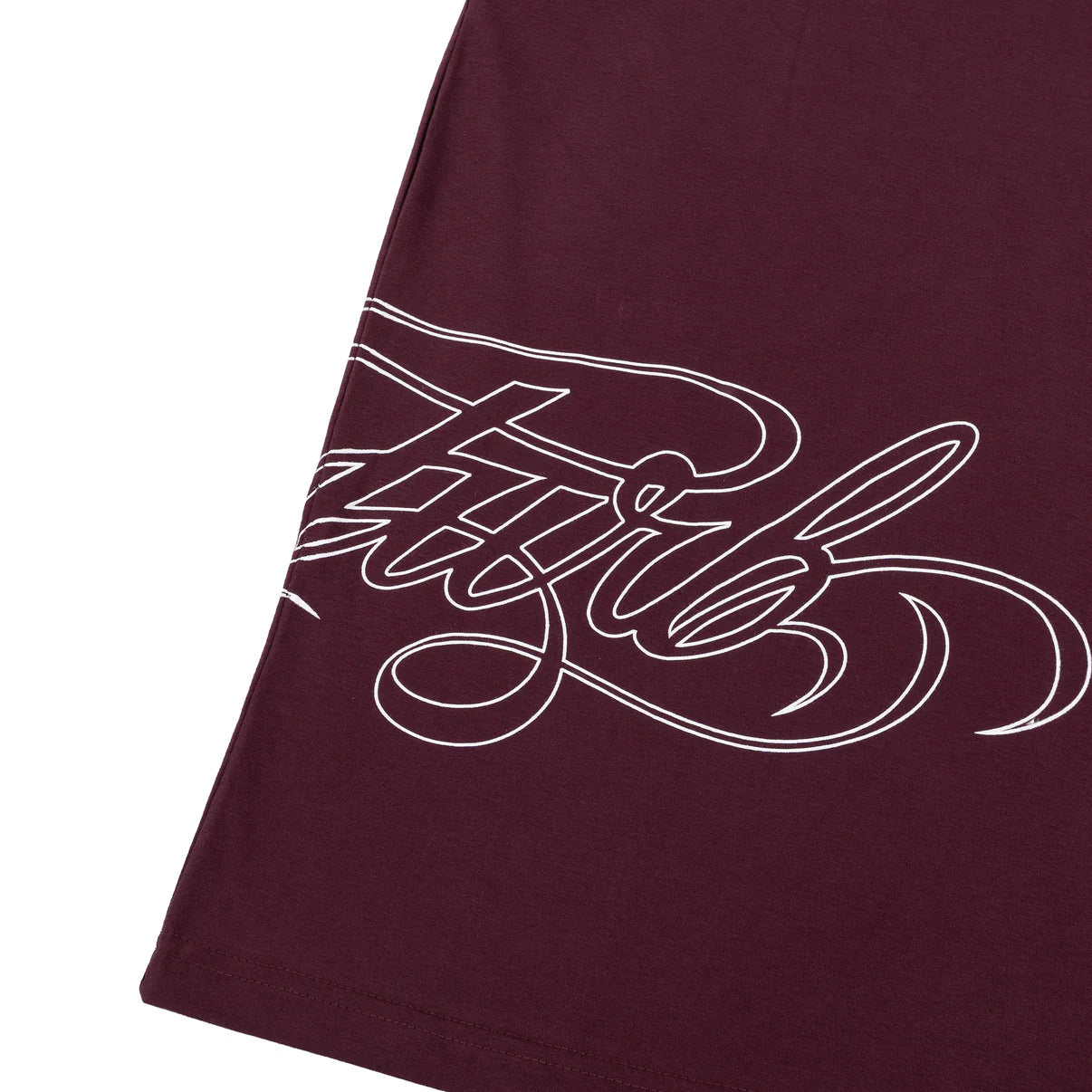 CAMISA DISTURB SCRIPT VINHO