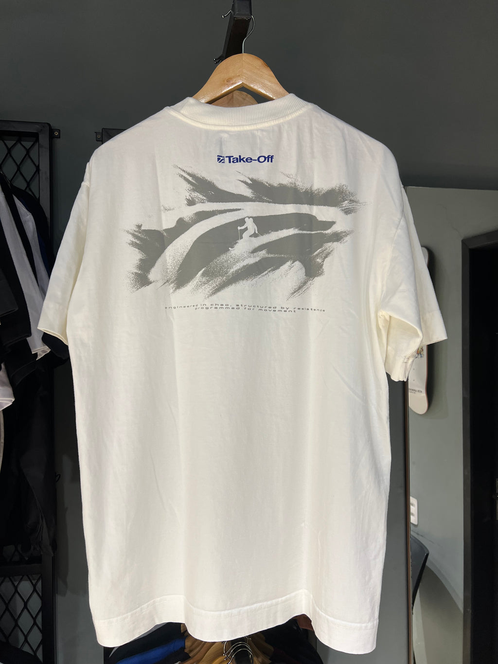 Camisa Take Off Snowfield White