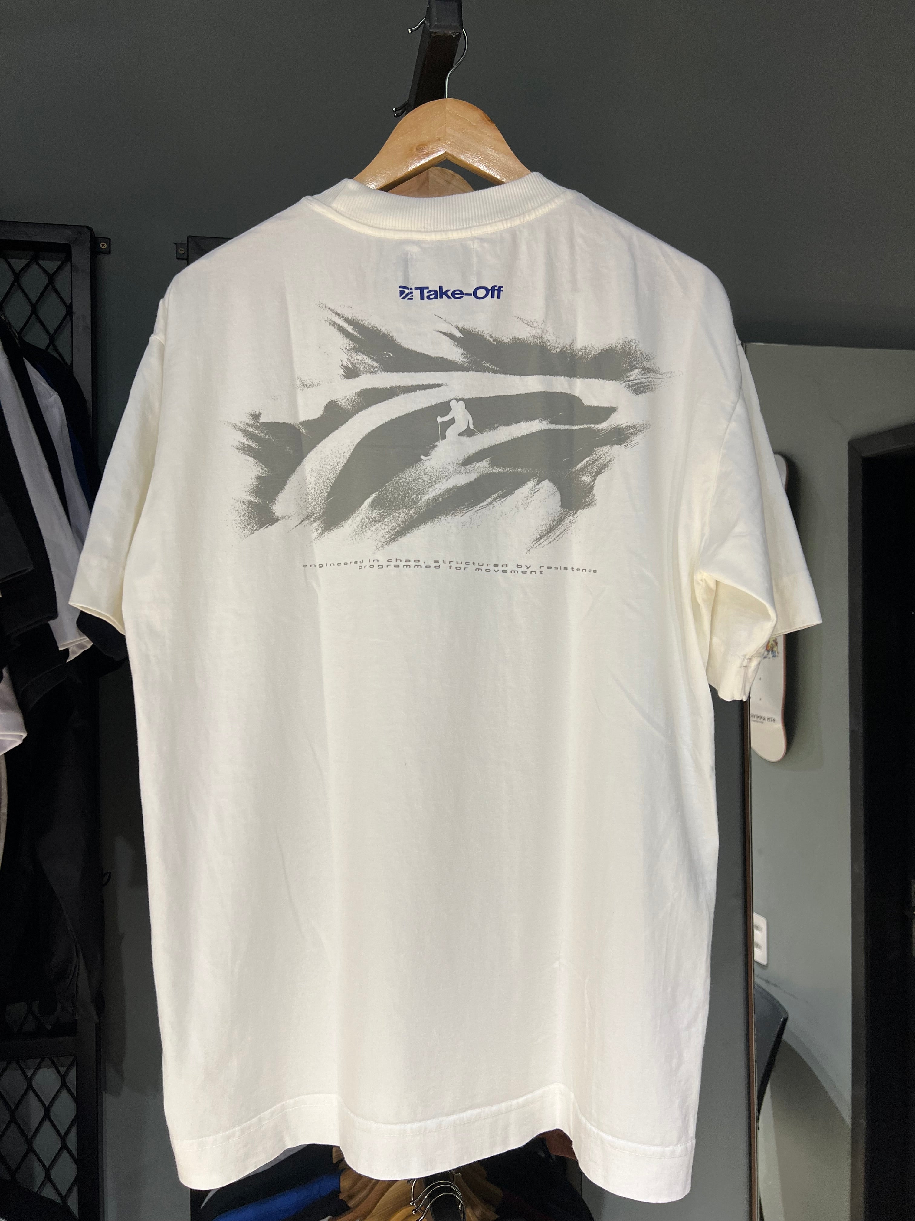 Camisa Take Off Snowfield White